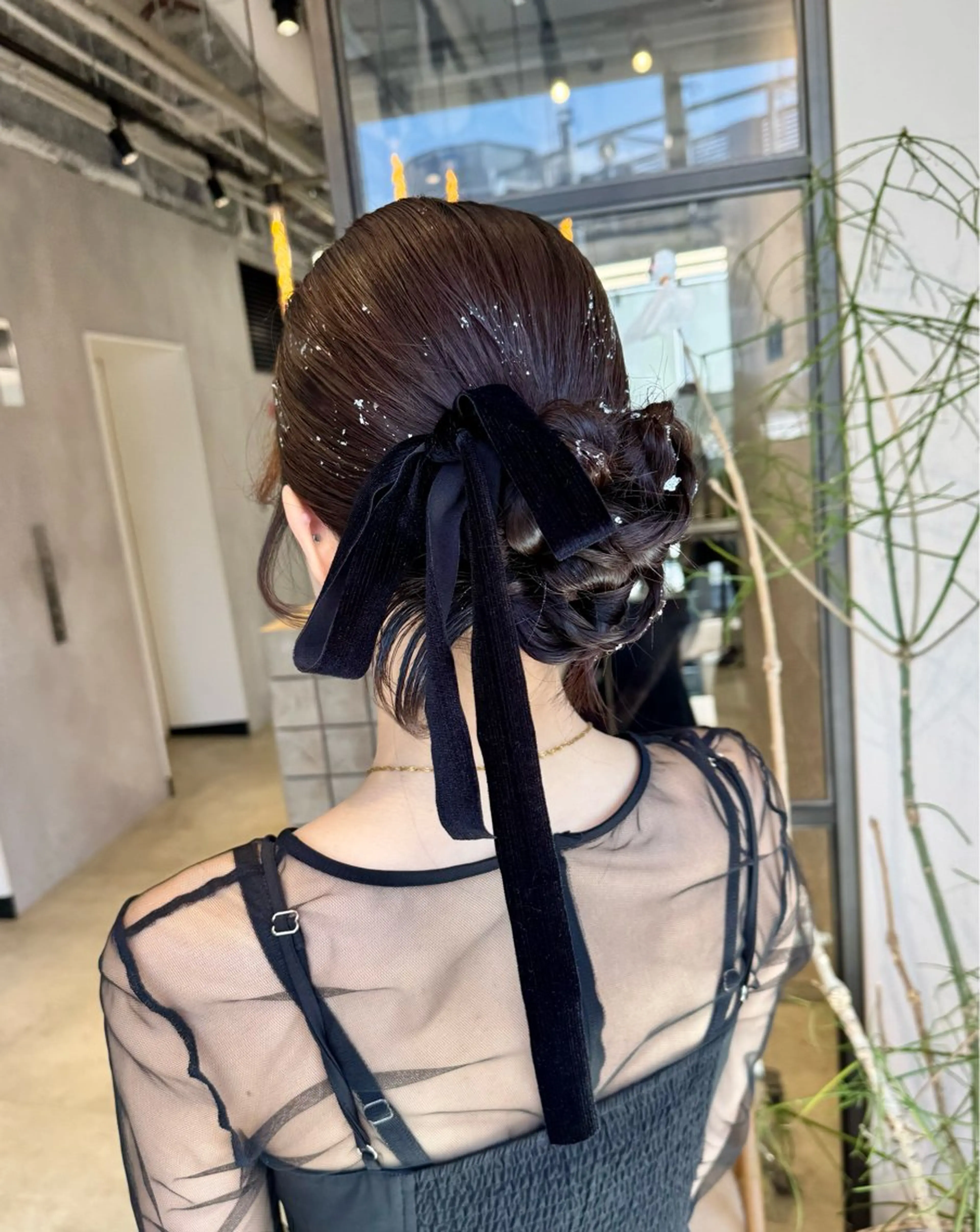 カラー カット ヘアセット 透明感カラー✨艶髪 制作🌱山根あゆみのヘアスタイル