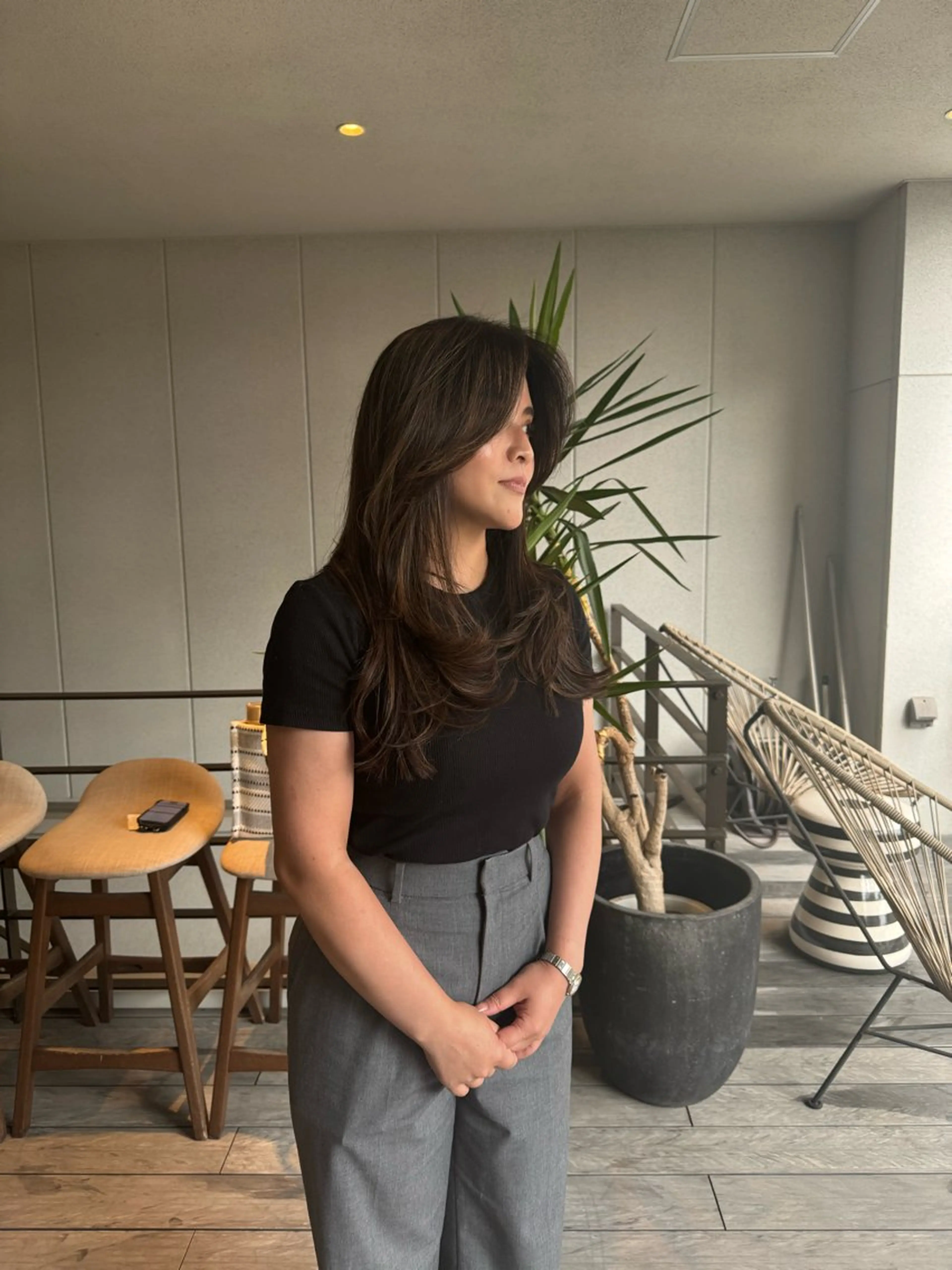 ロング カット 海外レイヤー鯉渕 【海外風メンズも◎】のヘアスタイル