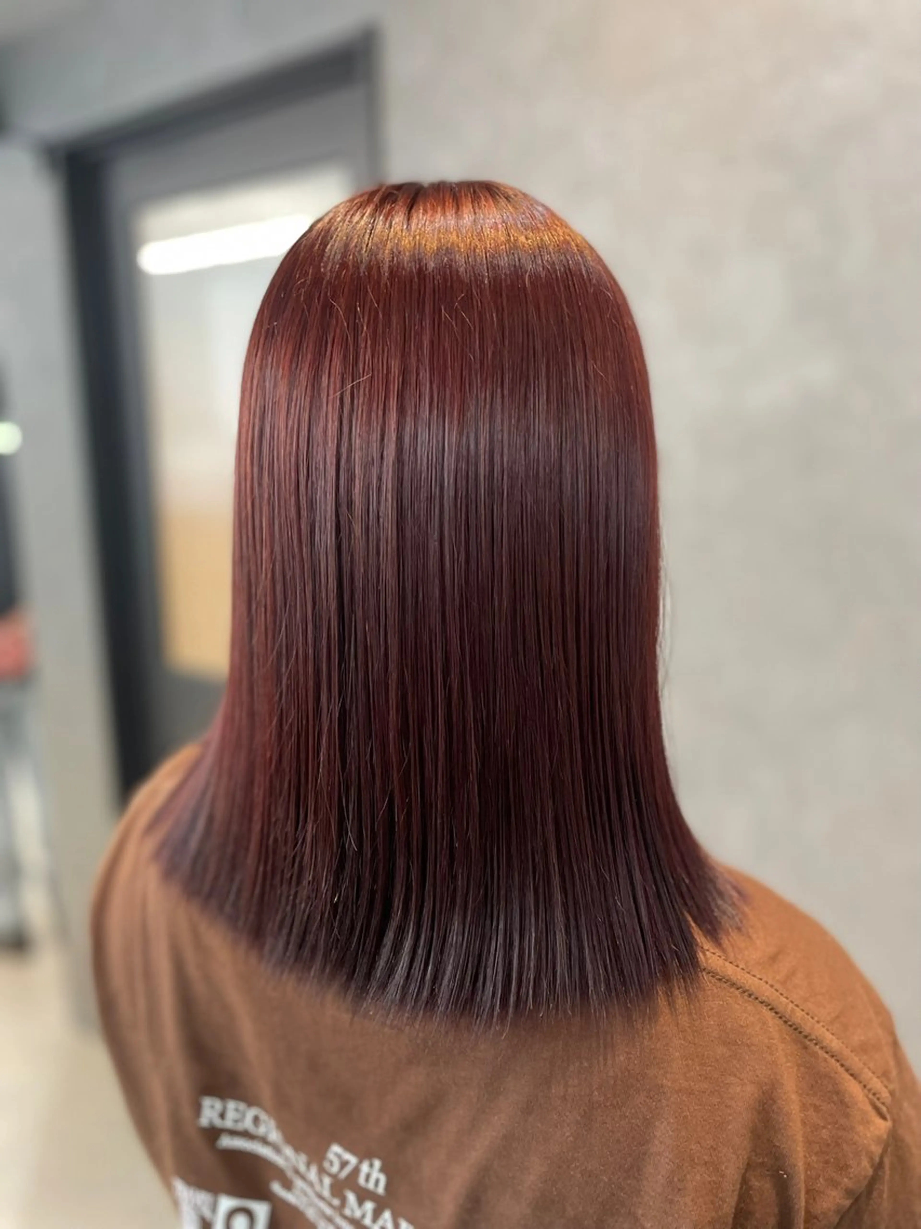 ミディアム カラー mahiro/ パーマ/メンズのヘアスタイル