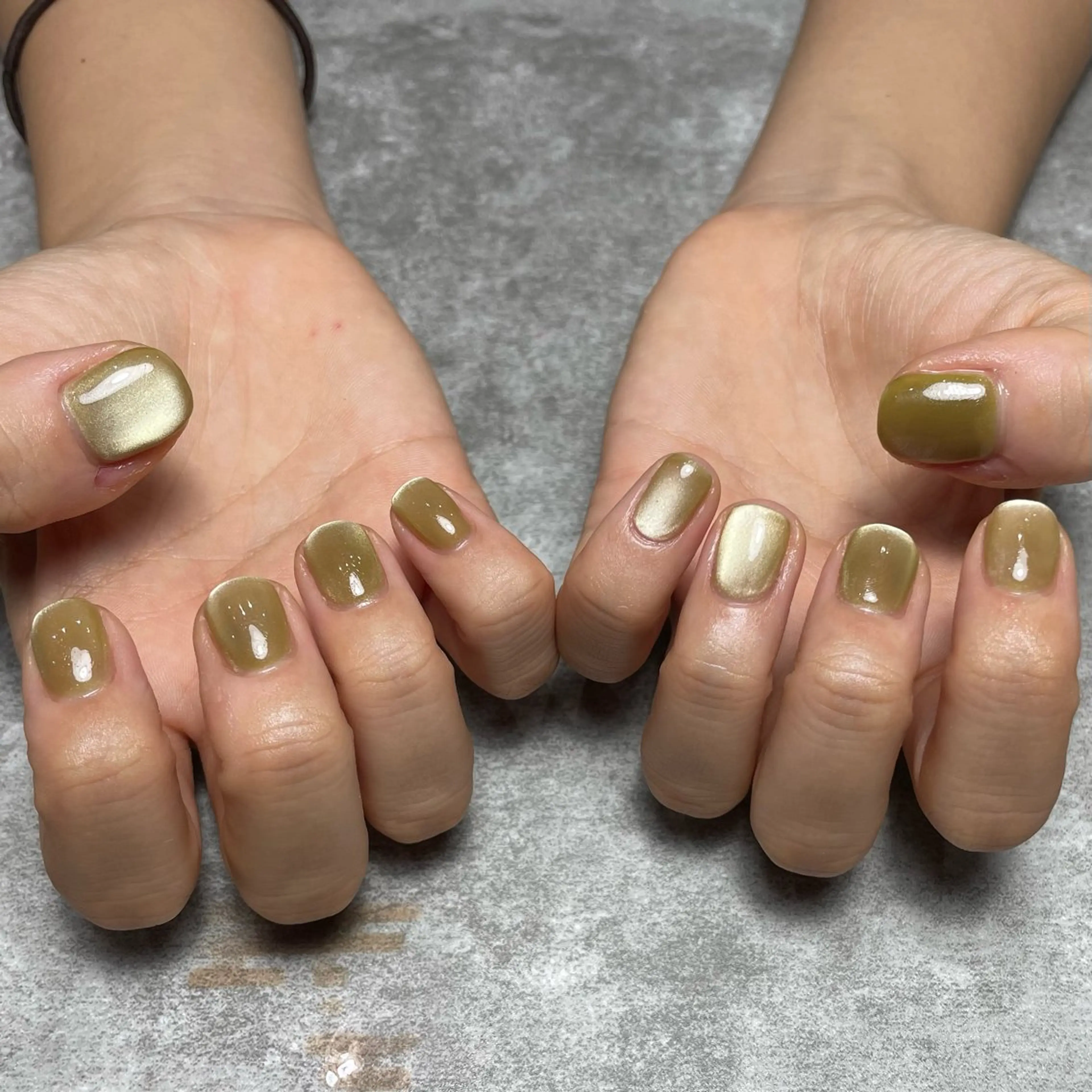 ネイル マグネットネイル ハンドネイル 酒井 由奈のネイルデザイン