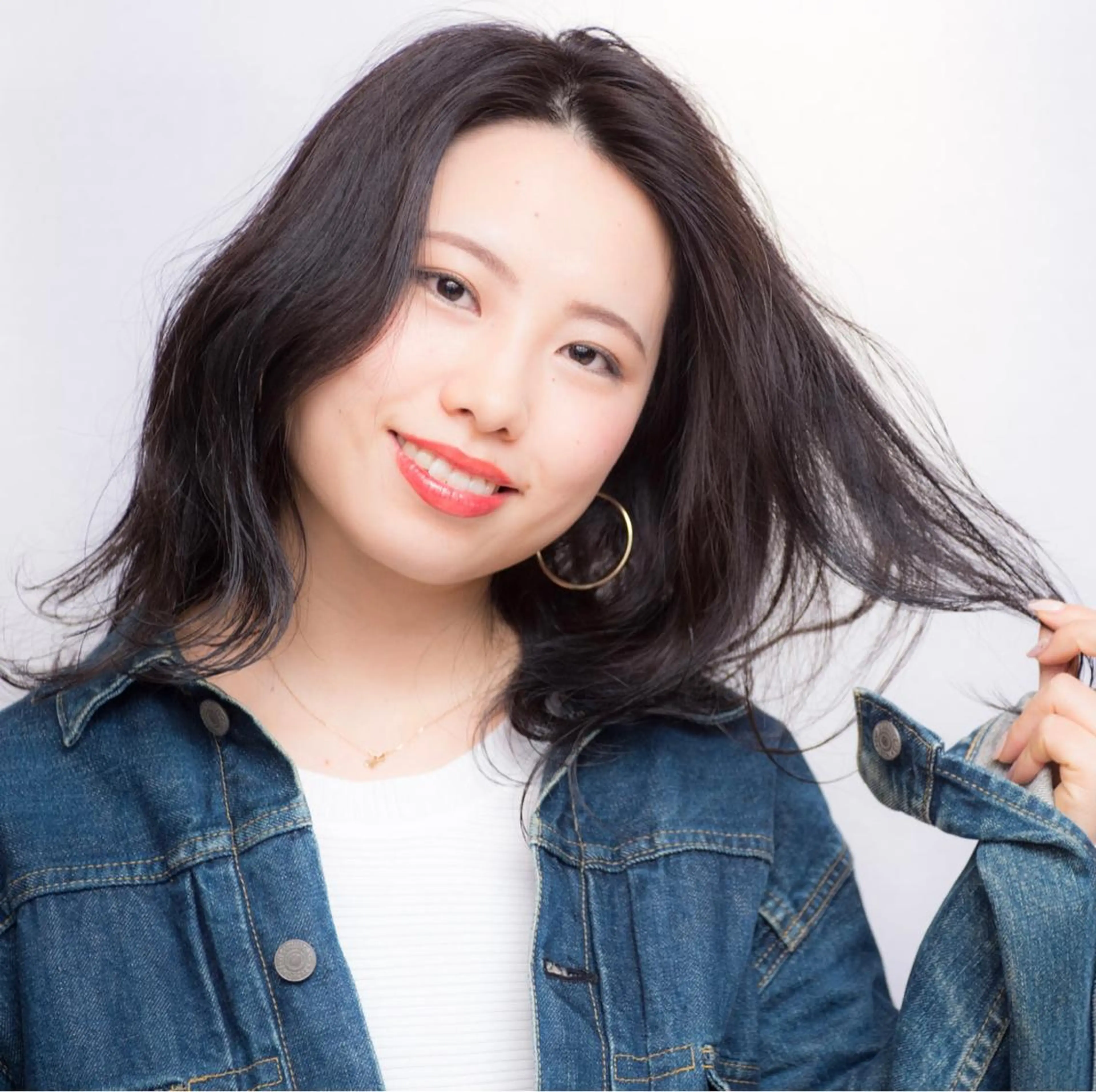 セミロング メンズ専門💈シェー ビングOK👍宮林寛のヘアスタイル