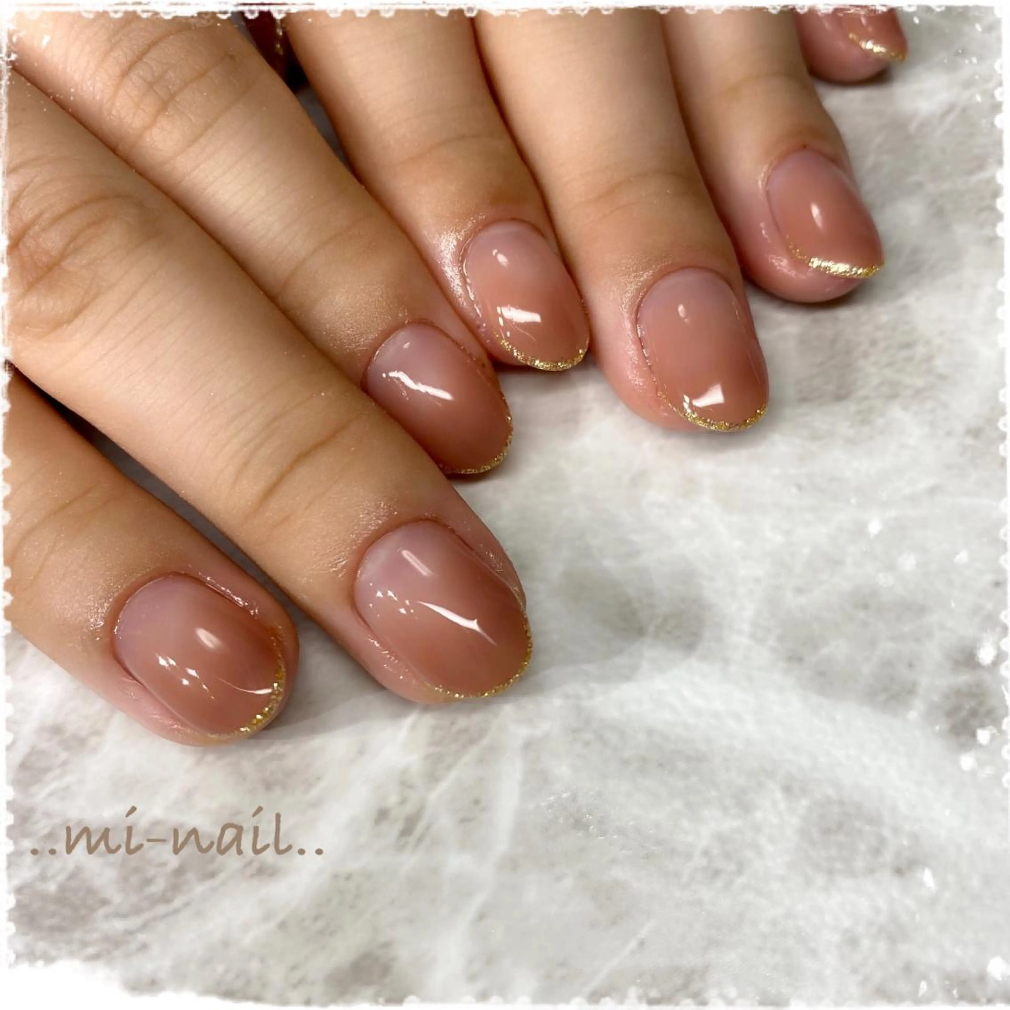 ネイル ラメ(グリッター) ..mi_nail..所属・..mi-nail ..のネイルデザイン
