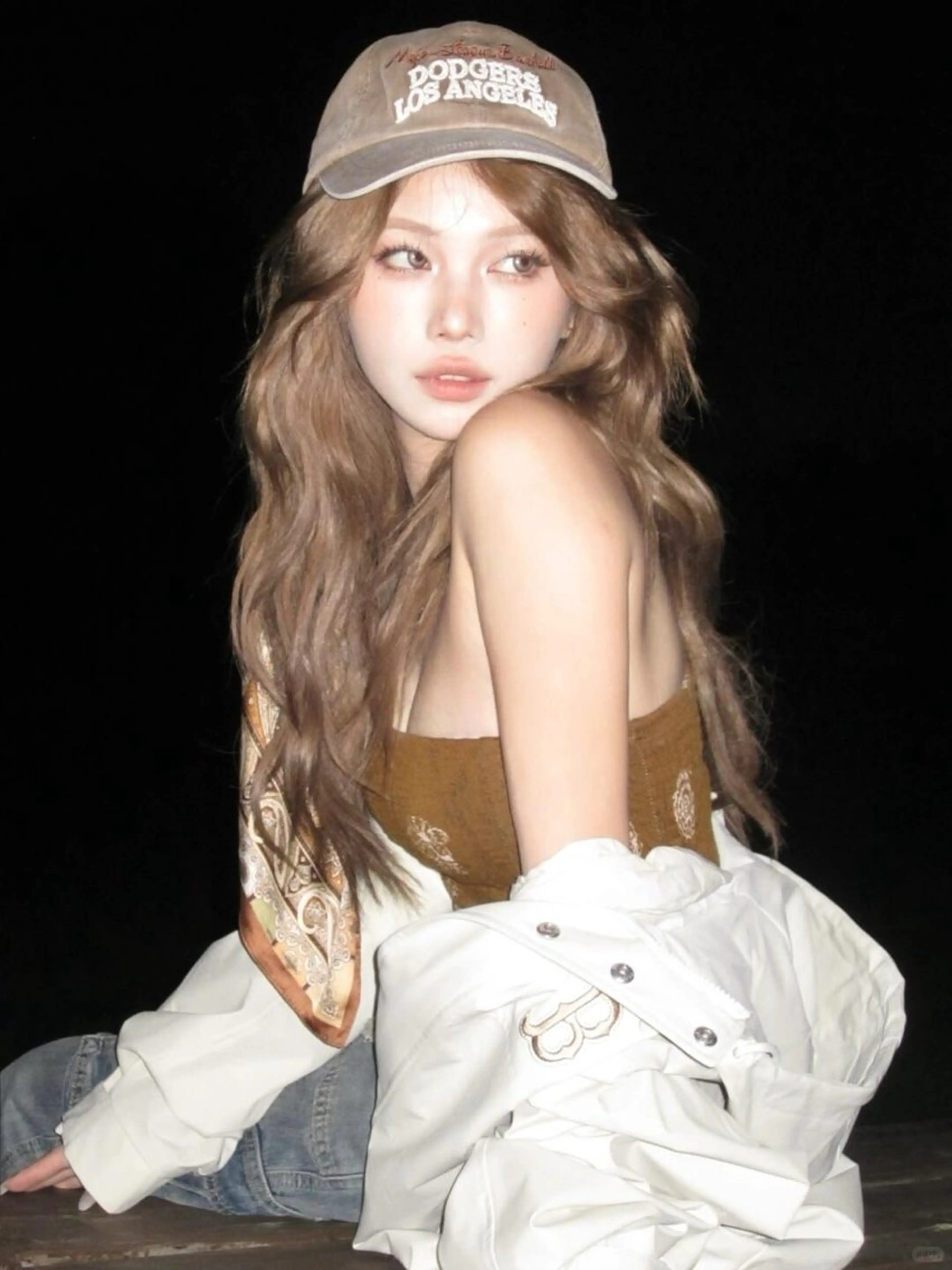 ロング カラー カット ヘアカラー 中韓🇨🇳🇰🇷 🤍TAKAHIROのヘアスタイル