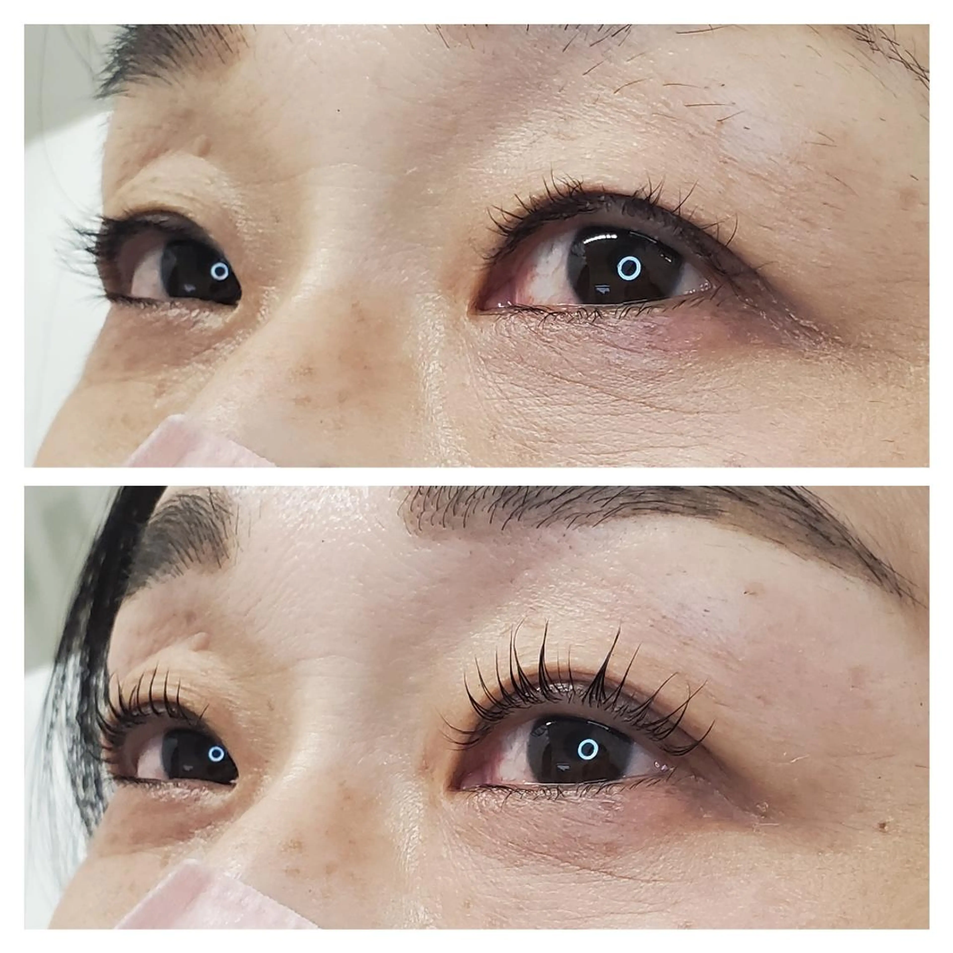 マツエク・マツパ パリジェンヌラッシュリフト マツパ Crescent Eye Yuiのマツエク・マツパデザイン