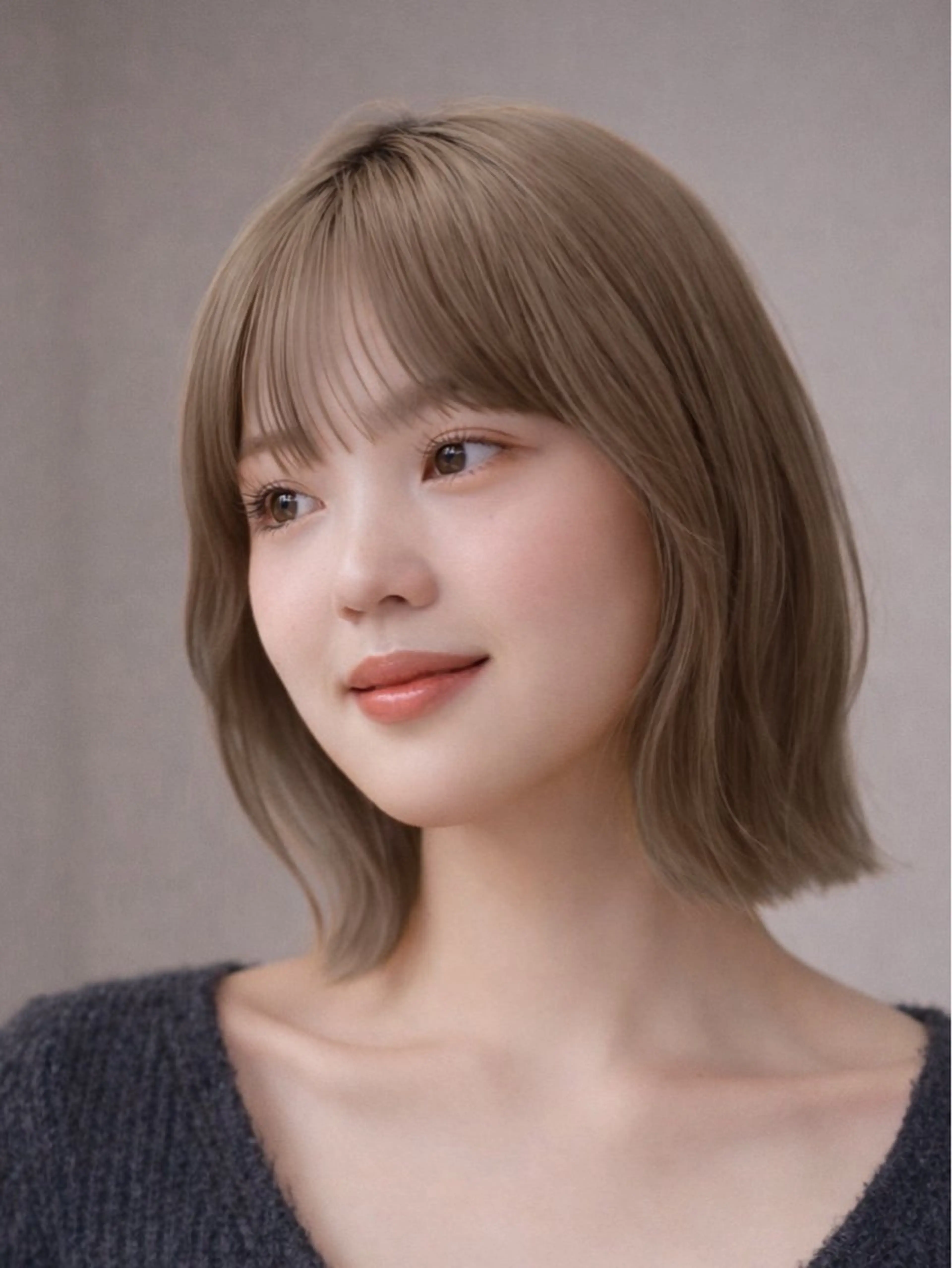 ショート カラー カット ヘアカラー Aura所属・丸山 心 / 艶カラーのヘアスタイル