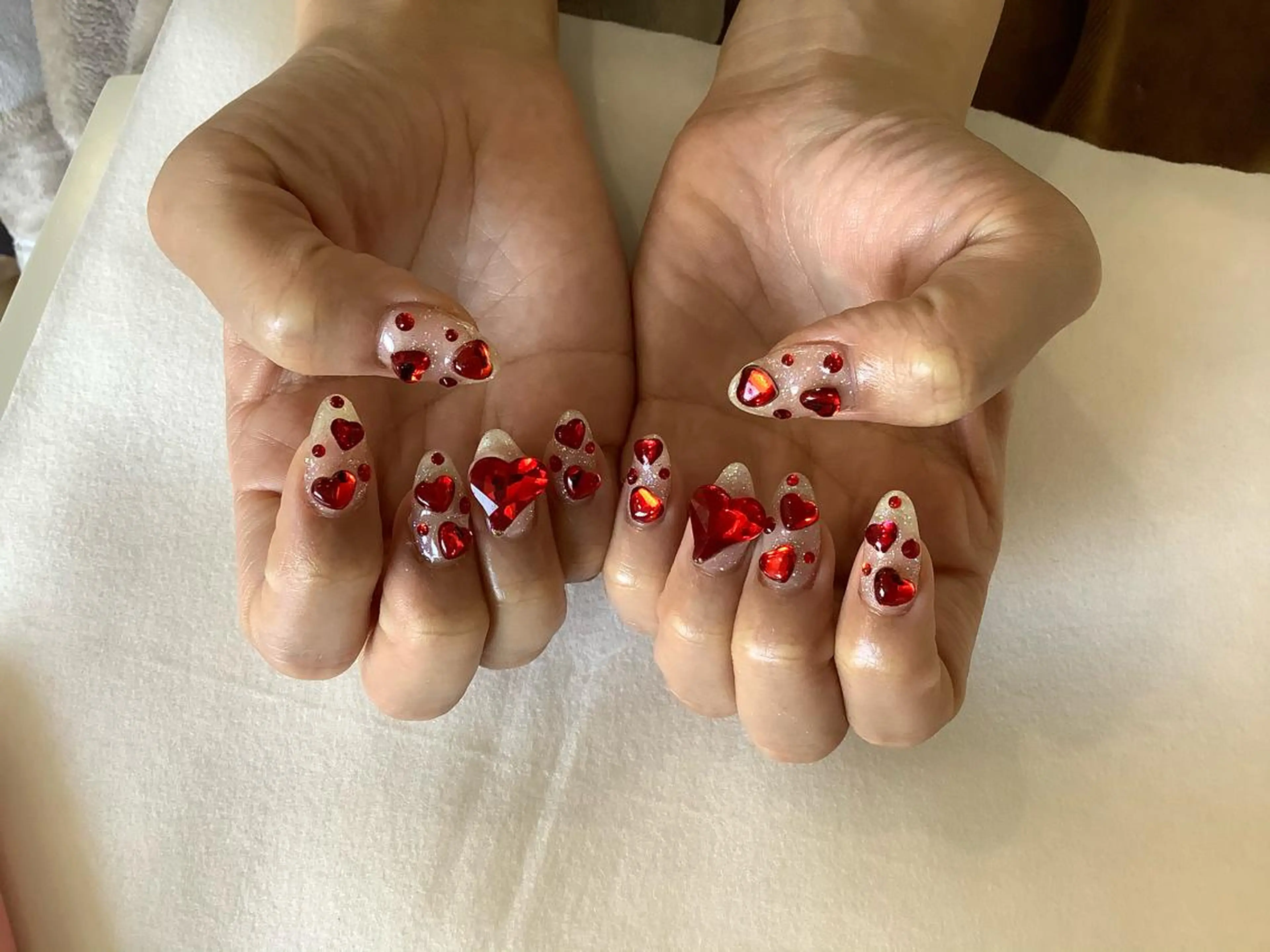 ネイル ハンドネイル 💎🐰 saki. m 🐰💎のネイルデザイン