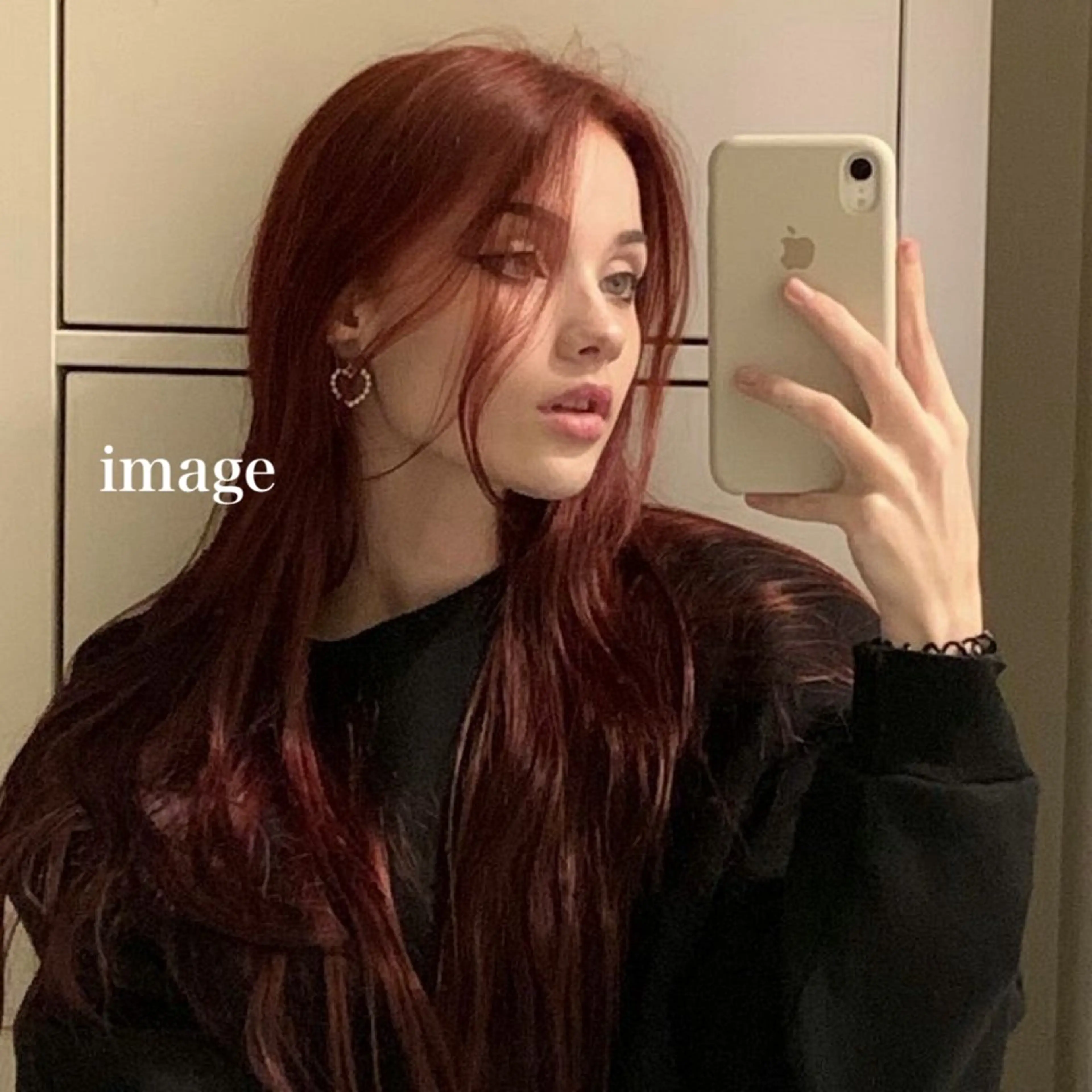 ロング カラー ヘアアレンジ ブリーチ ダブルカラー ❣️ブリーチなし暖色 ayu❣️のヘアスタイル