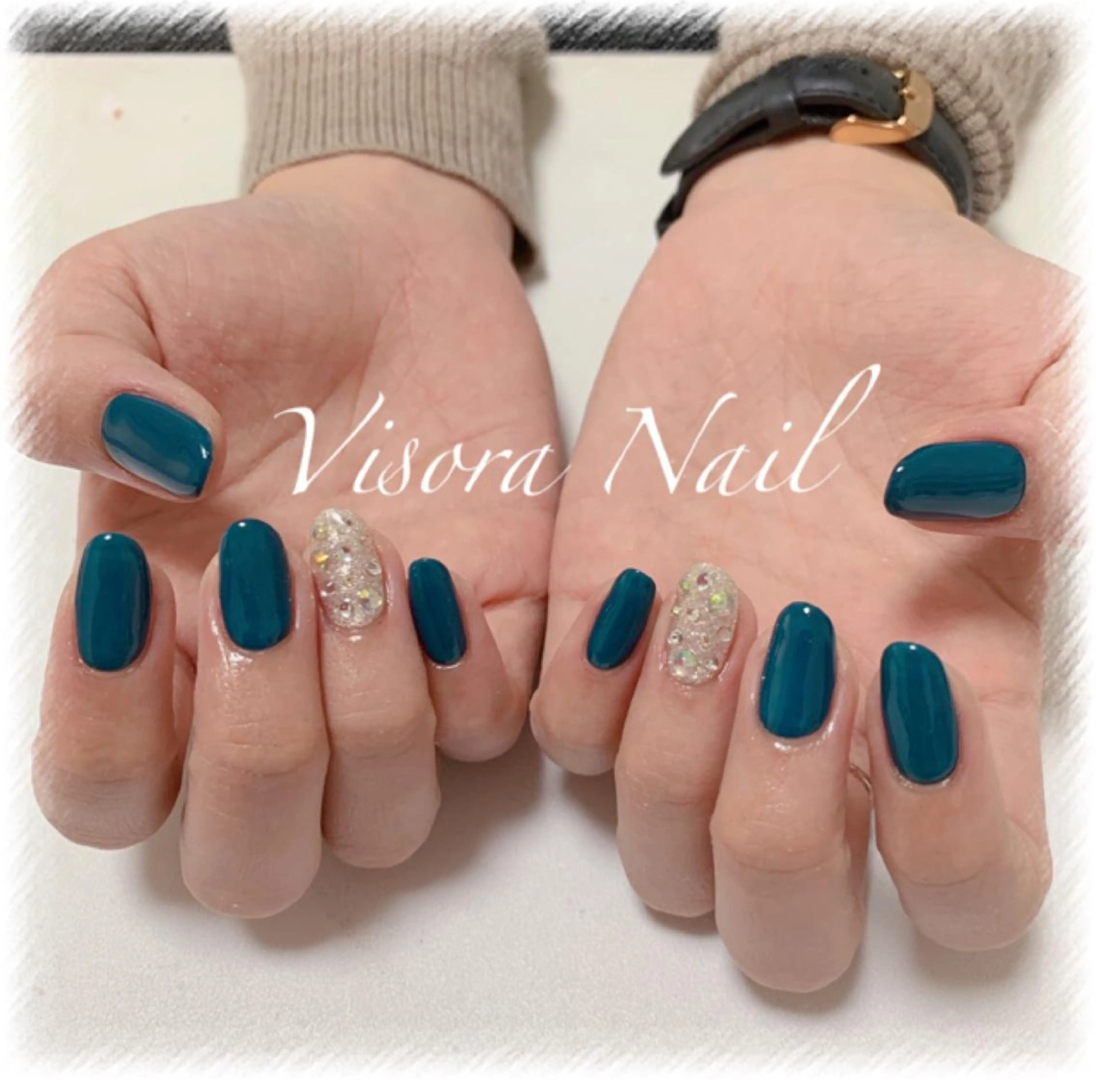 ネイル アートネイル ストーンネイル 美SORA ～ｳﾞｨｿﾗ～のネイルデザイン