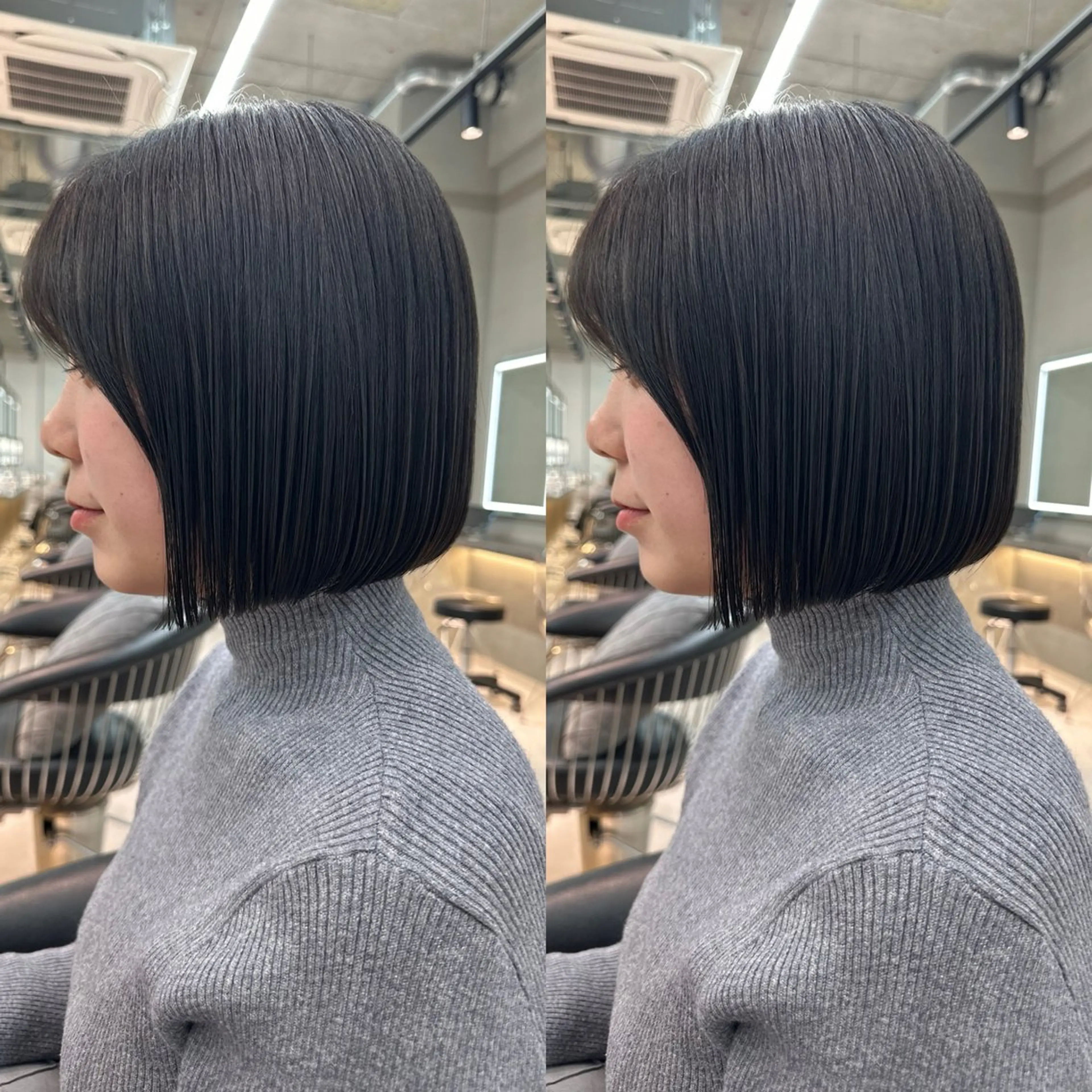 ミディアム カラー ✨髪質改善特化✨副 店長椎葉信乃介のヘアスタイル