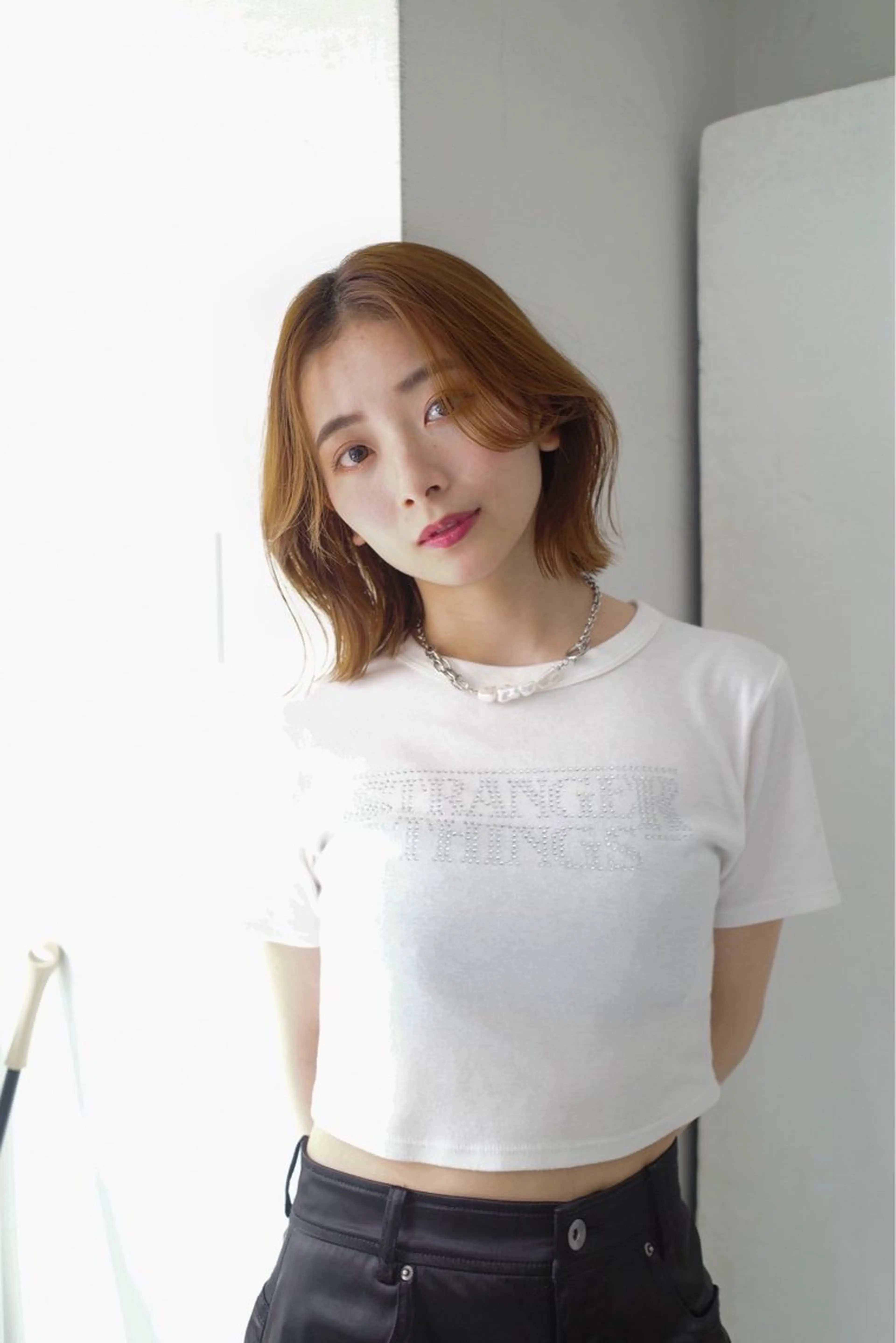 ショート カット ヘアカラー 伶風/ボブ/ ヘーゼルベージュのヘアスタイル