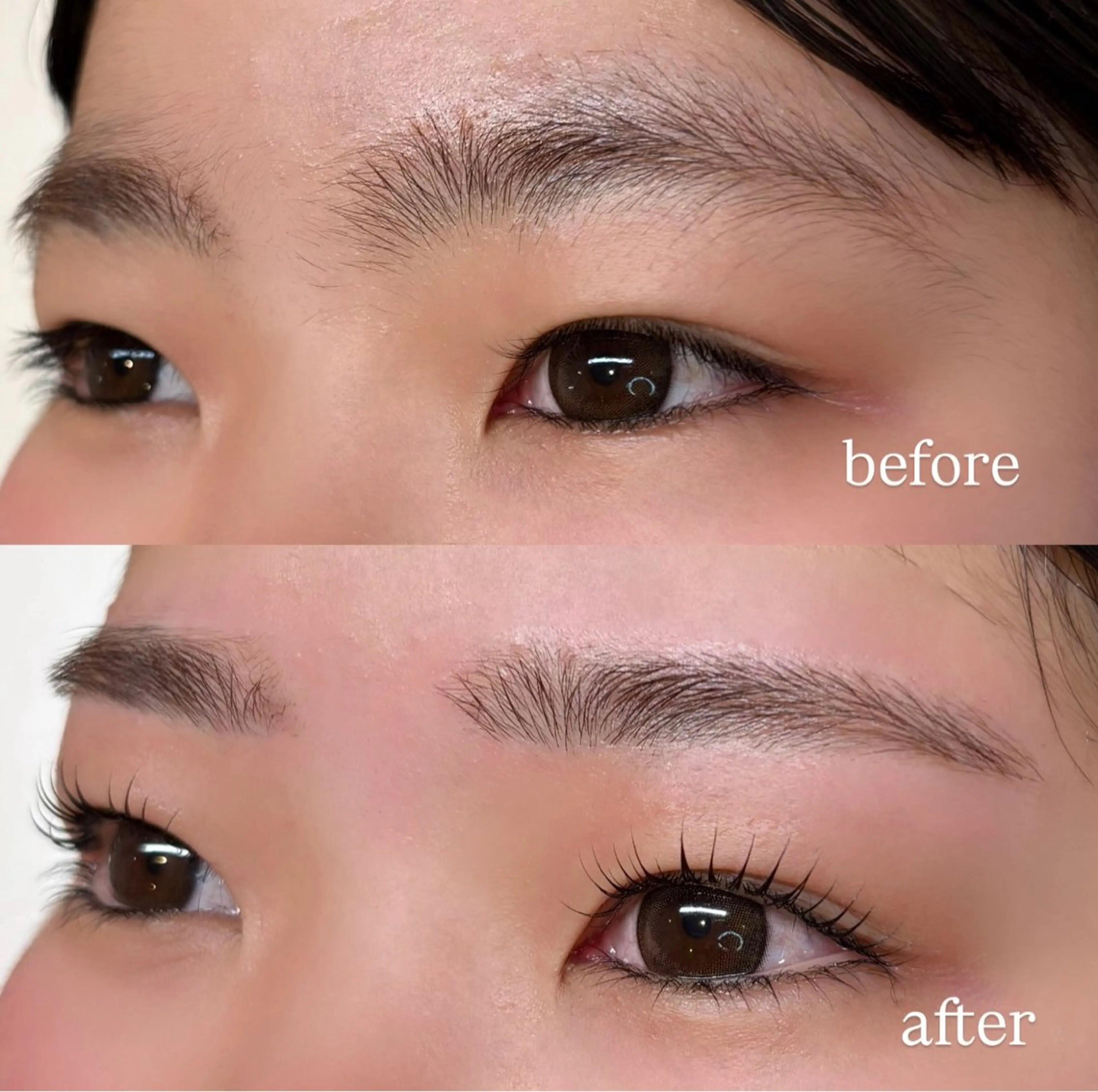 セットがお得★『まつげパーマ』＋『アイブロウWAX』の写真