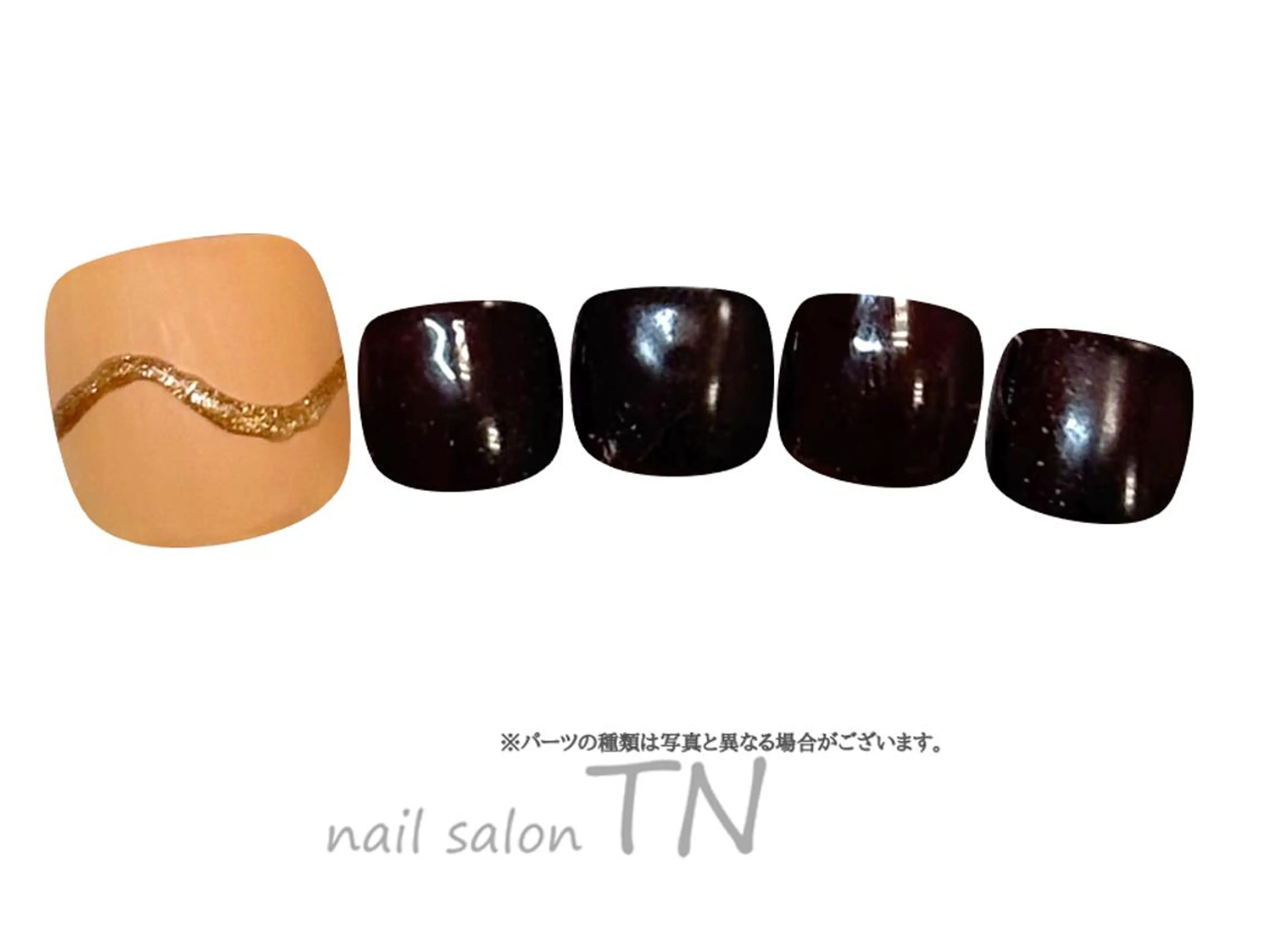 ネイル フットネイル 矢川 まどかのネイルデザイン