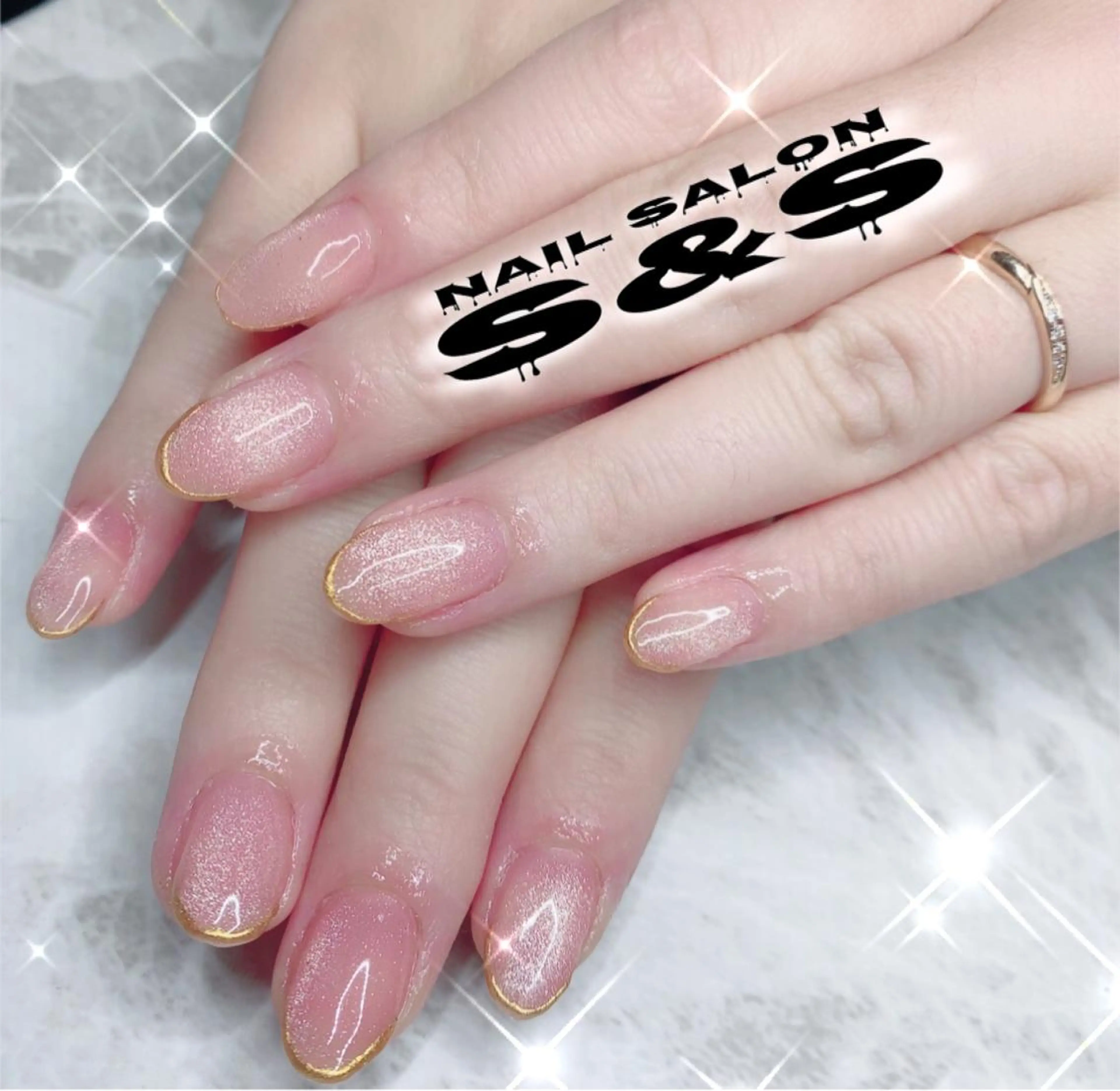 ネイル 長さ出し メンズネイル 持ち込み スカルプネイル S&S 村田小百合のネイルデザイン