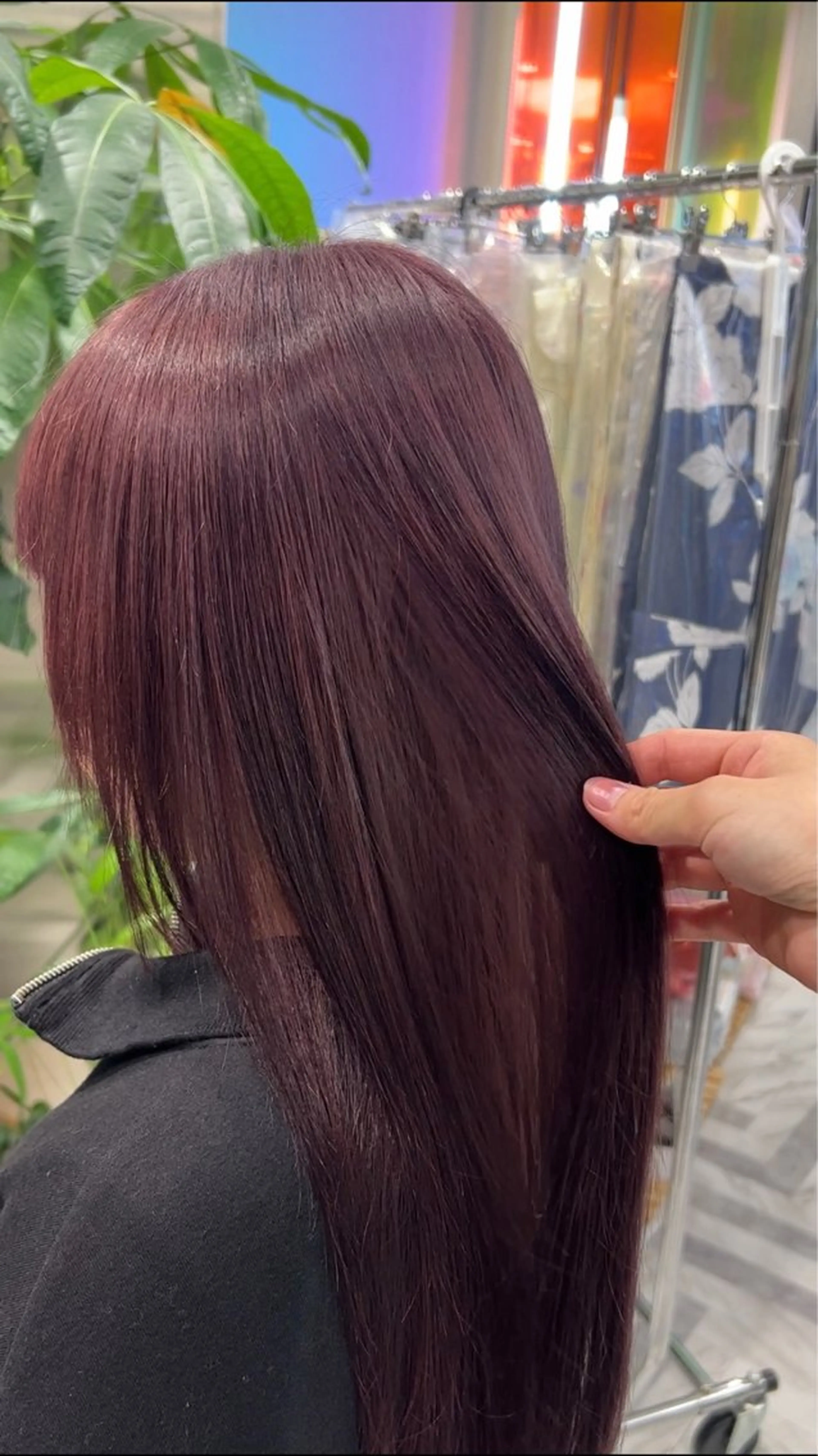 カラー ヘアカラー 冬っぽカラー/ マツエク/ゆきなのマツエク・マツパデザイン