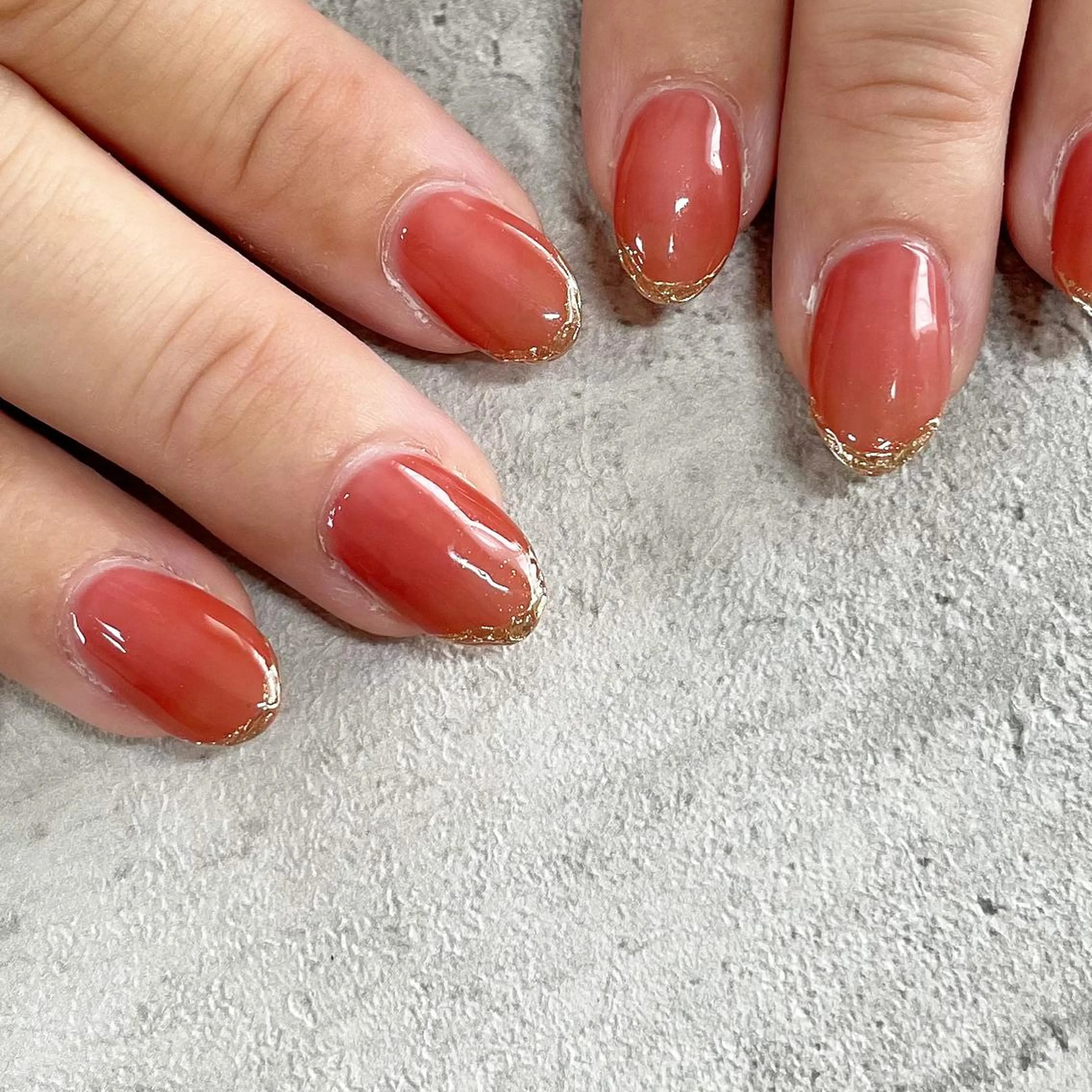 ネイル ジェルネイル シンプルネイル 東 千夏のネイルデザイン