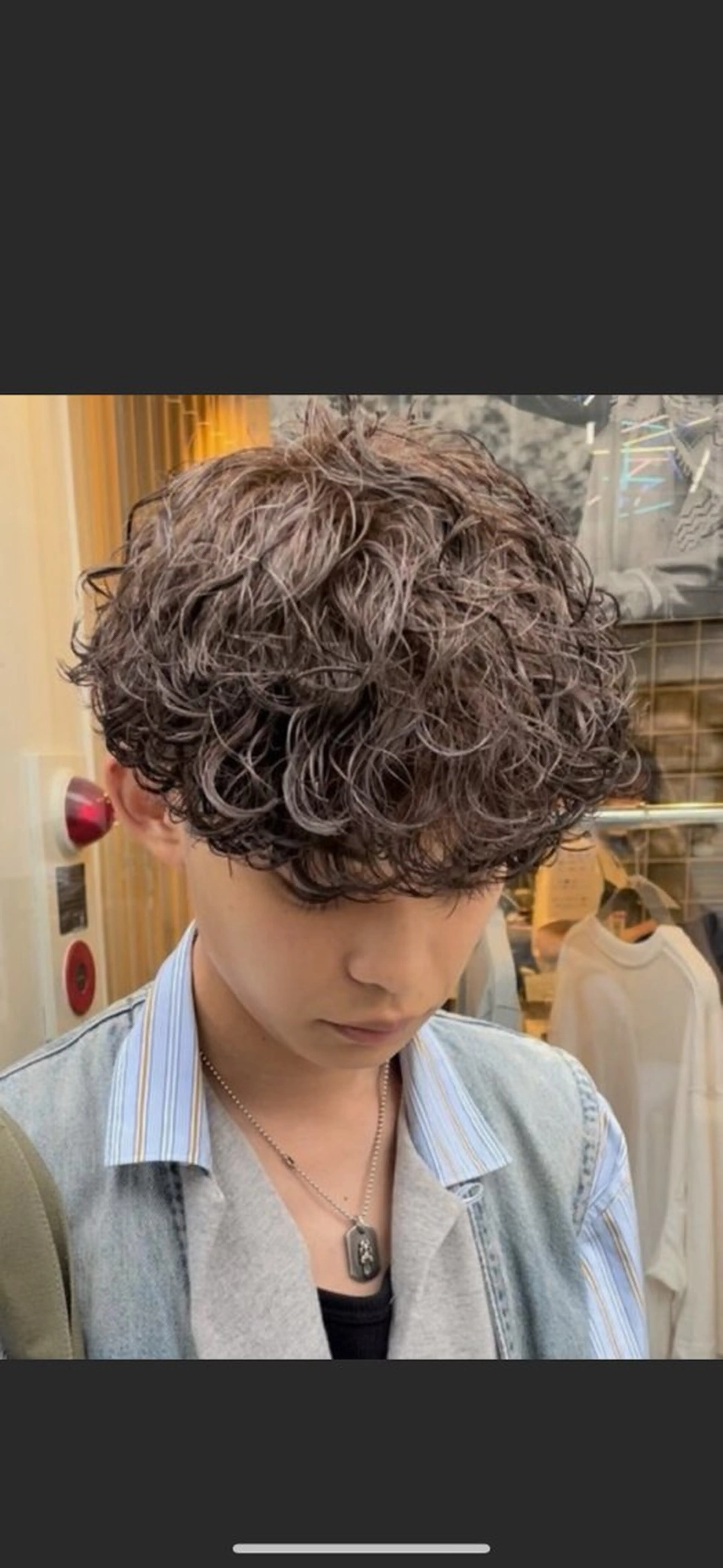 パーマ メンズ カット パーマ ☀️メンズパーマ☀️ /栄/新成のヘアスタイル