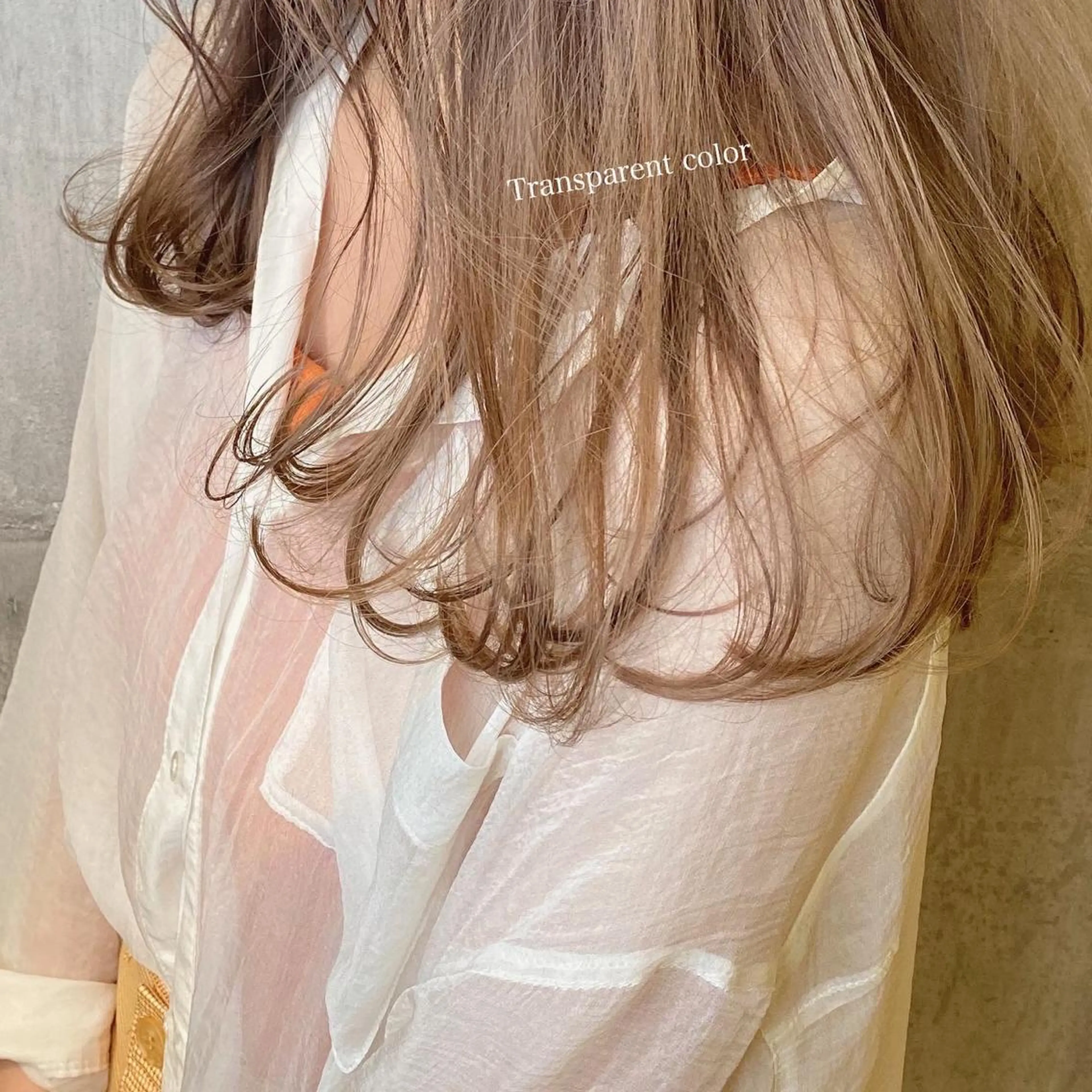 ミディアム カラー カット トリートメント ヘッドスパ 髪質改善ｶﾗｰ ｹｱﾌﾞﾘｰﾁ/ﾀﾑのヘアスタイル