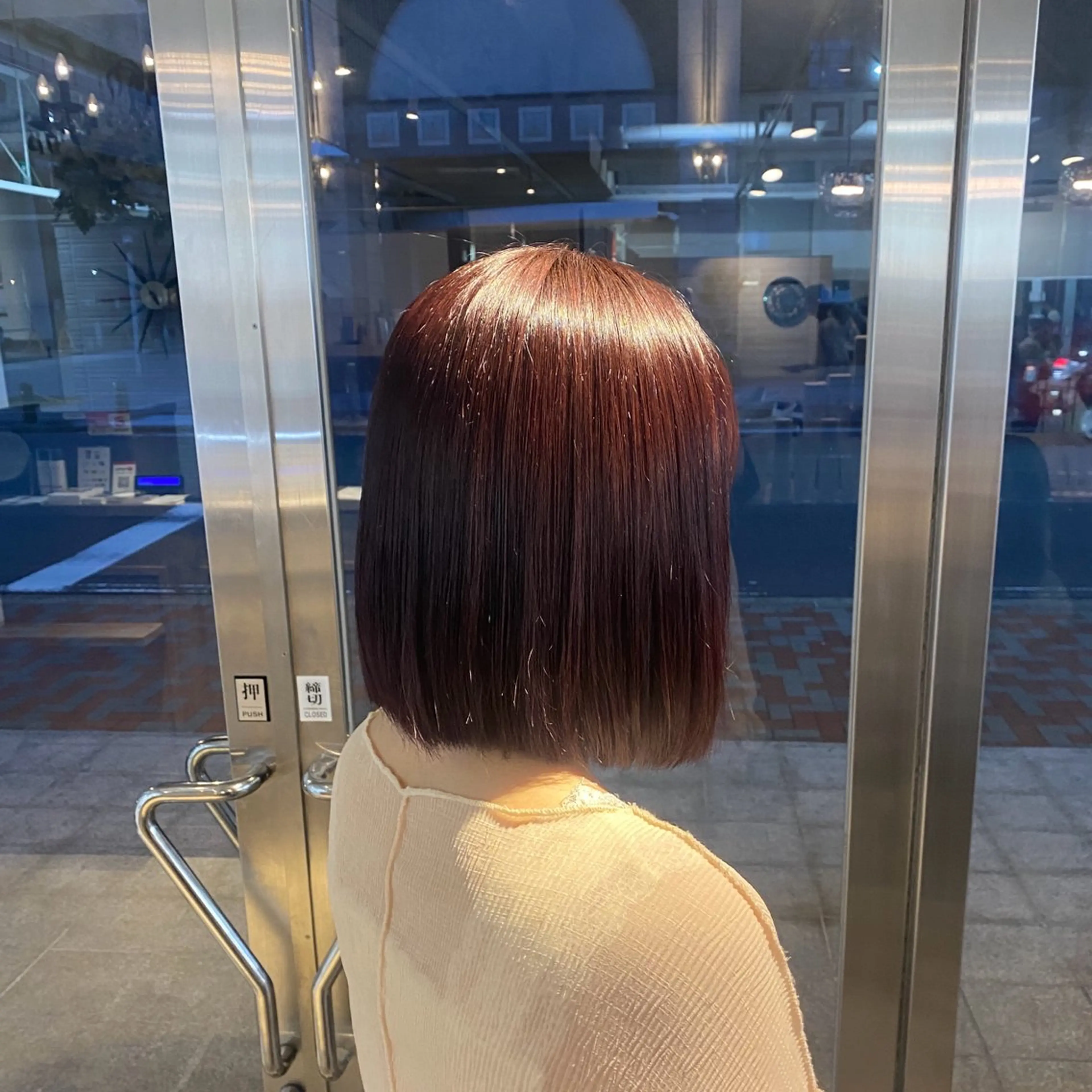 ミディアム ボブ 長めボブ rina/ レディースカットのヘアスタイル