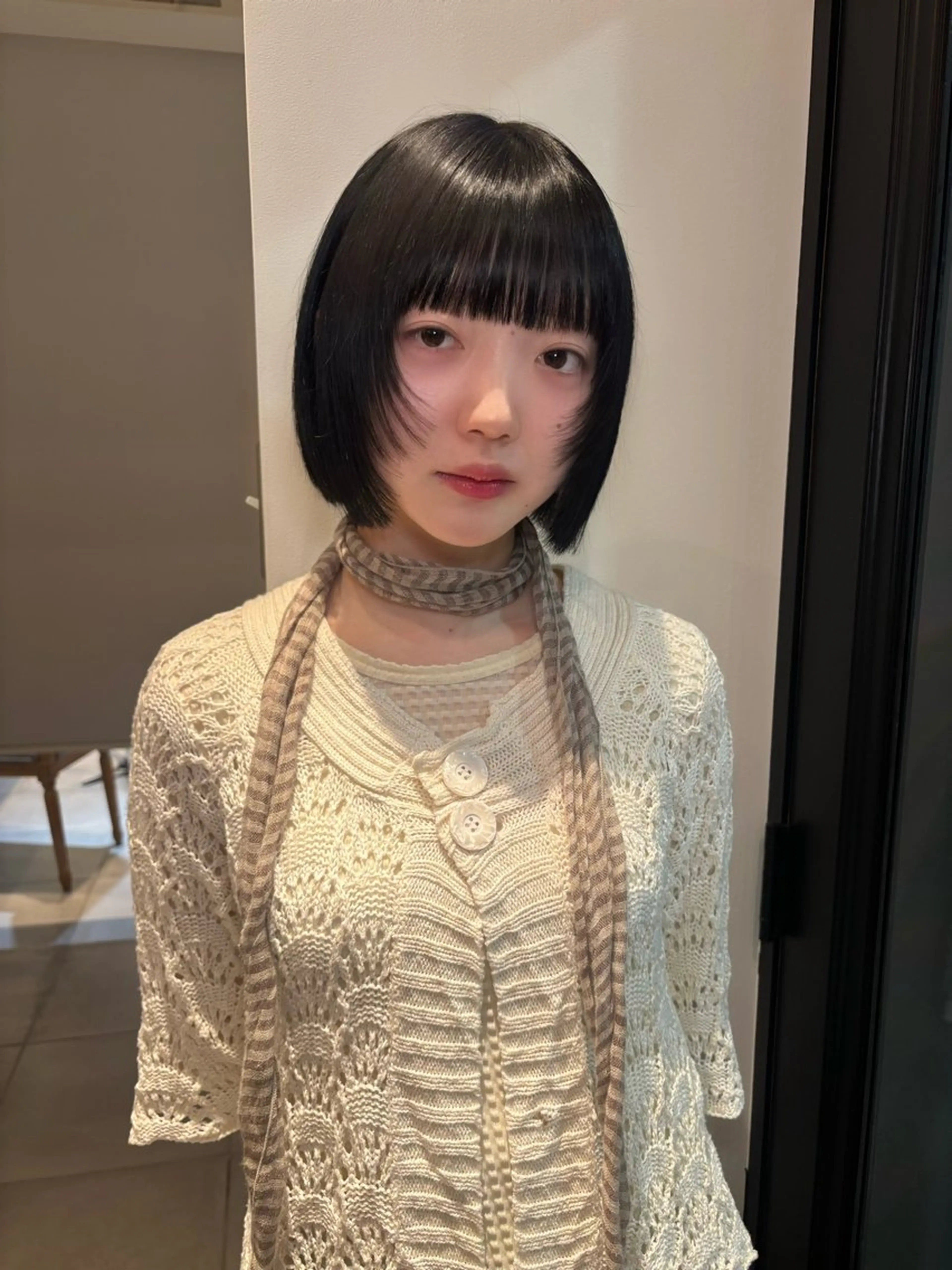 ショート riria/ボブ /ブラウンカラー🎀のヘアスタイル