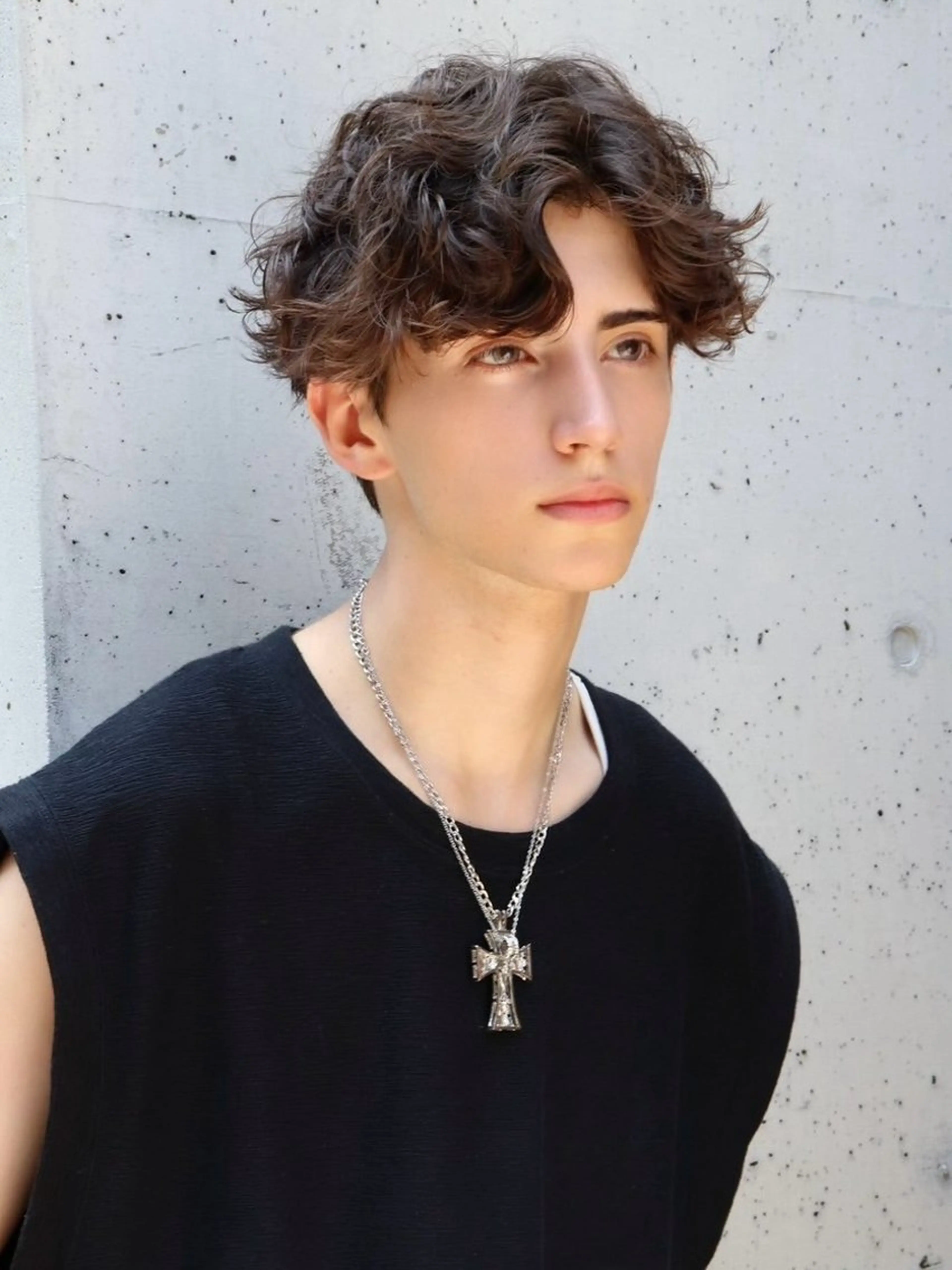 ミディアム カット パーマ 【公式】LUCEY 川越のヘアスタイル