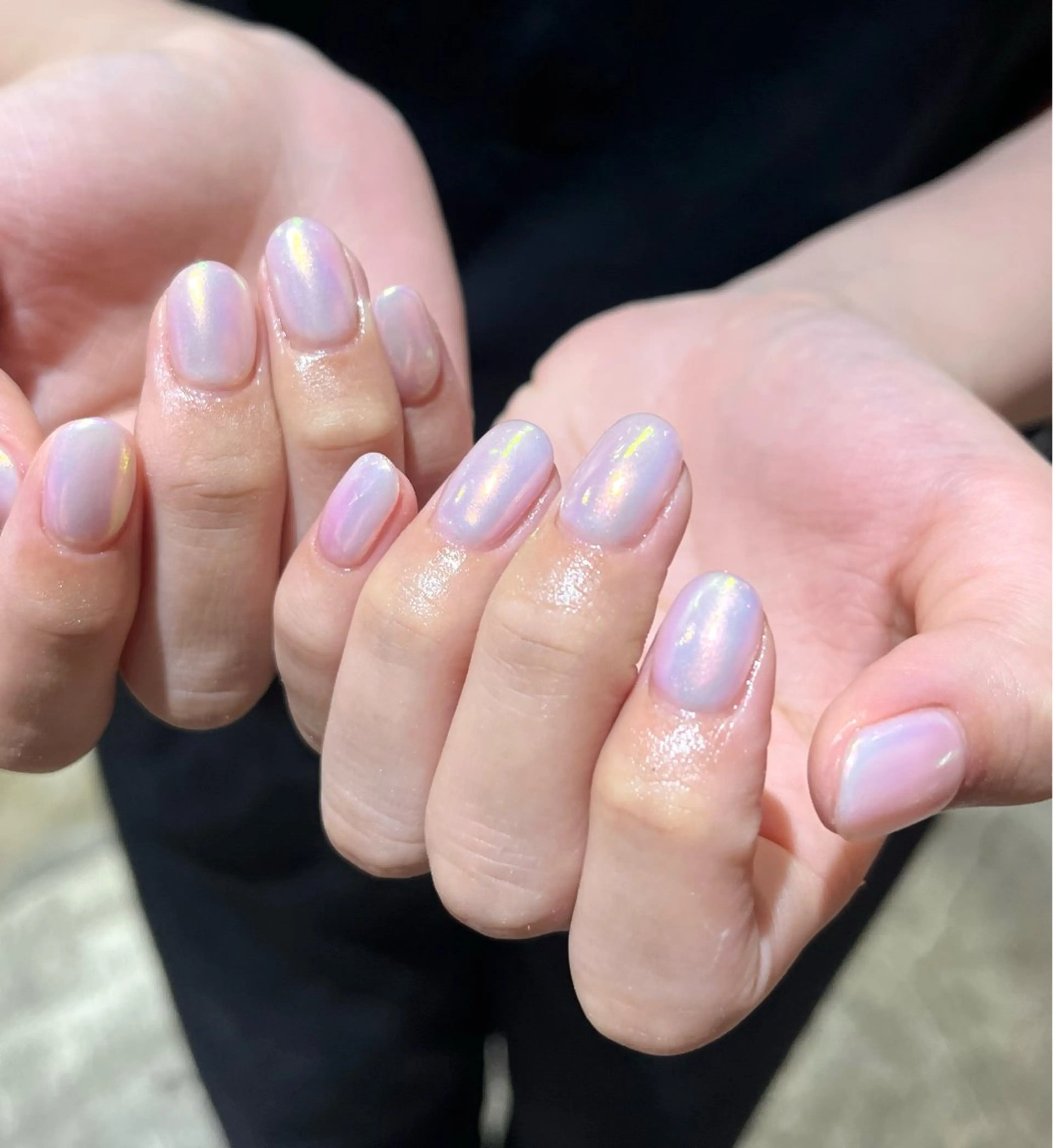 【オフあり】オフ無料♪うるうるオーロラ/ミラーネイル🎀¥9,900→¥5,940の写真