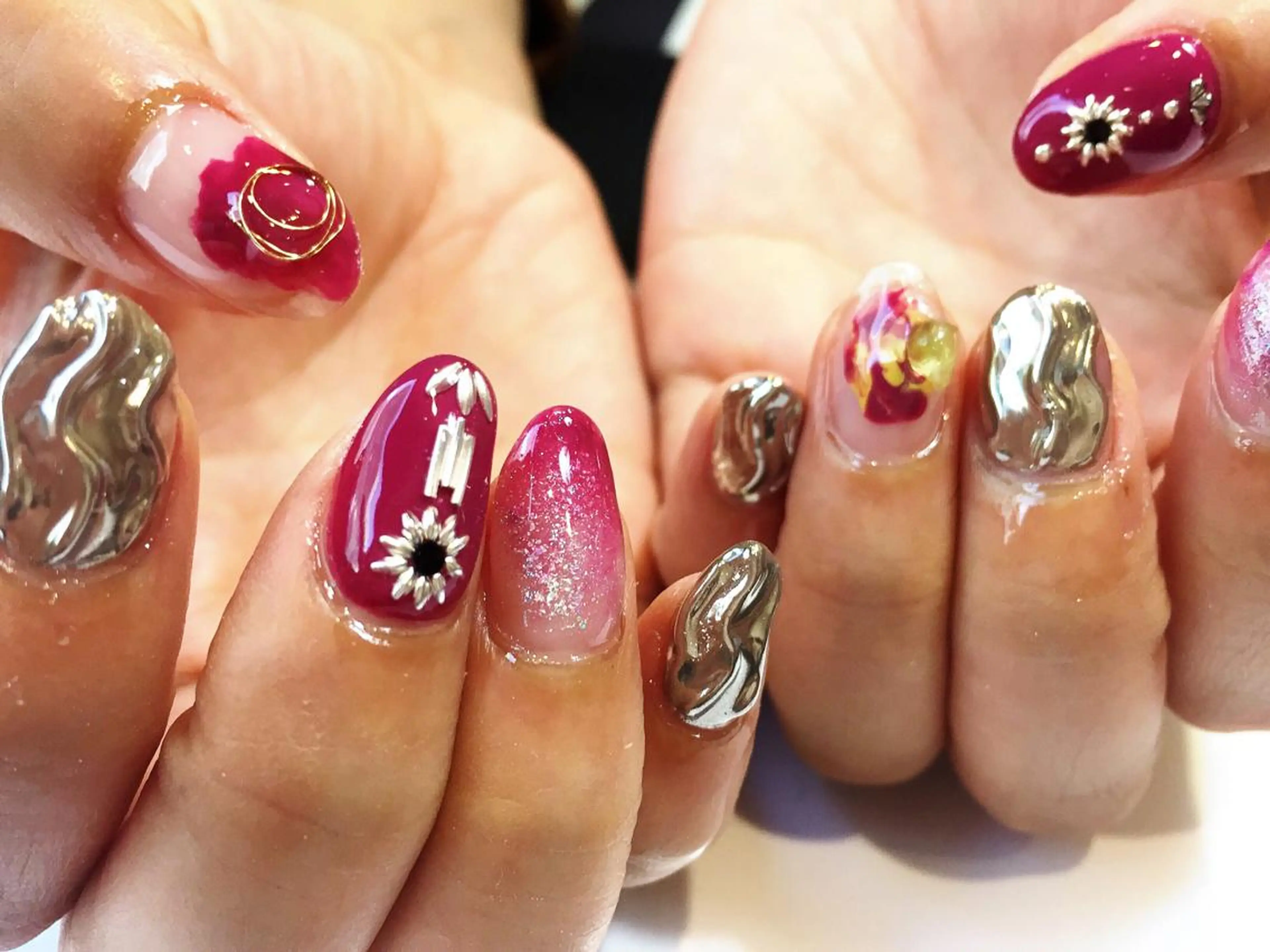 ネイル nail atelier AMBER所属・saori .の眉毛・アイブロウイメージ