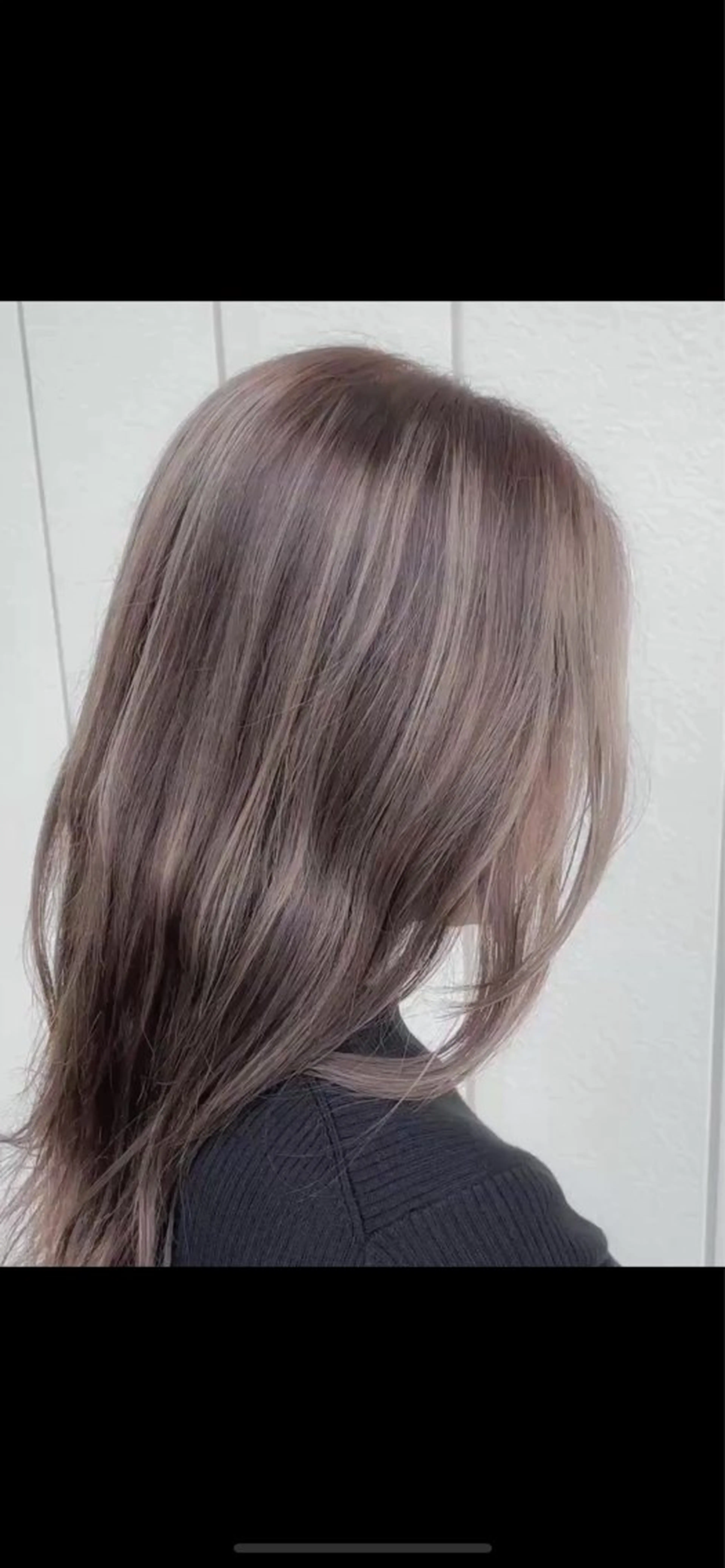 ロング カラー ヘアカラー 飯田 来夢のヘアスタイル