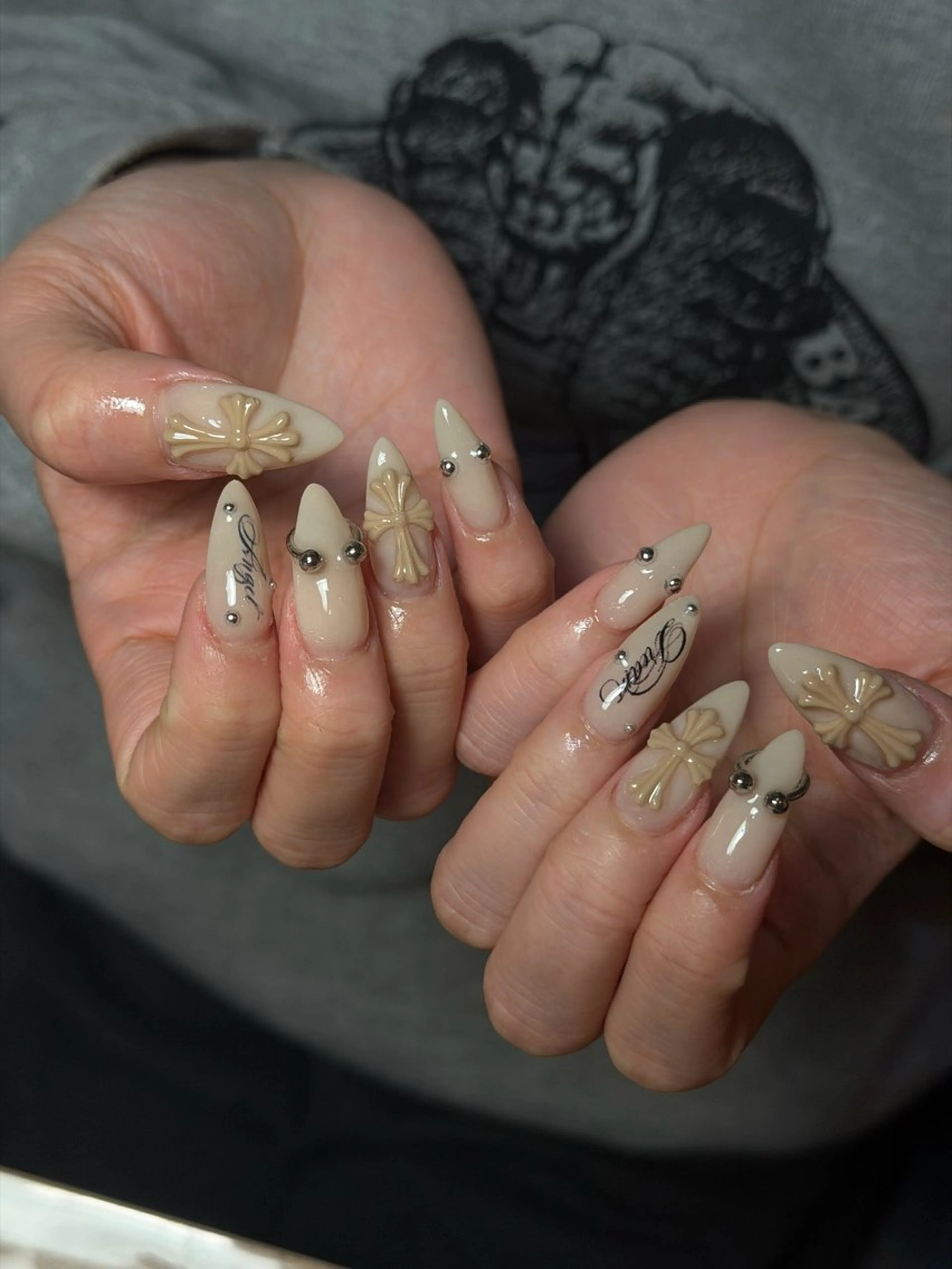 ネイル 韓国ネイル シンプルネイル ワンホンネイル ハンドネイル CoMo Nail Studio所属・CoMo Nailのネイルデザイン