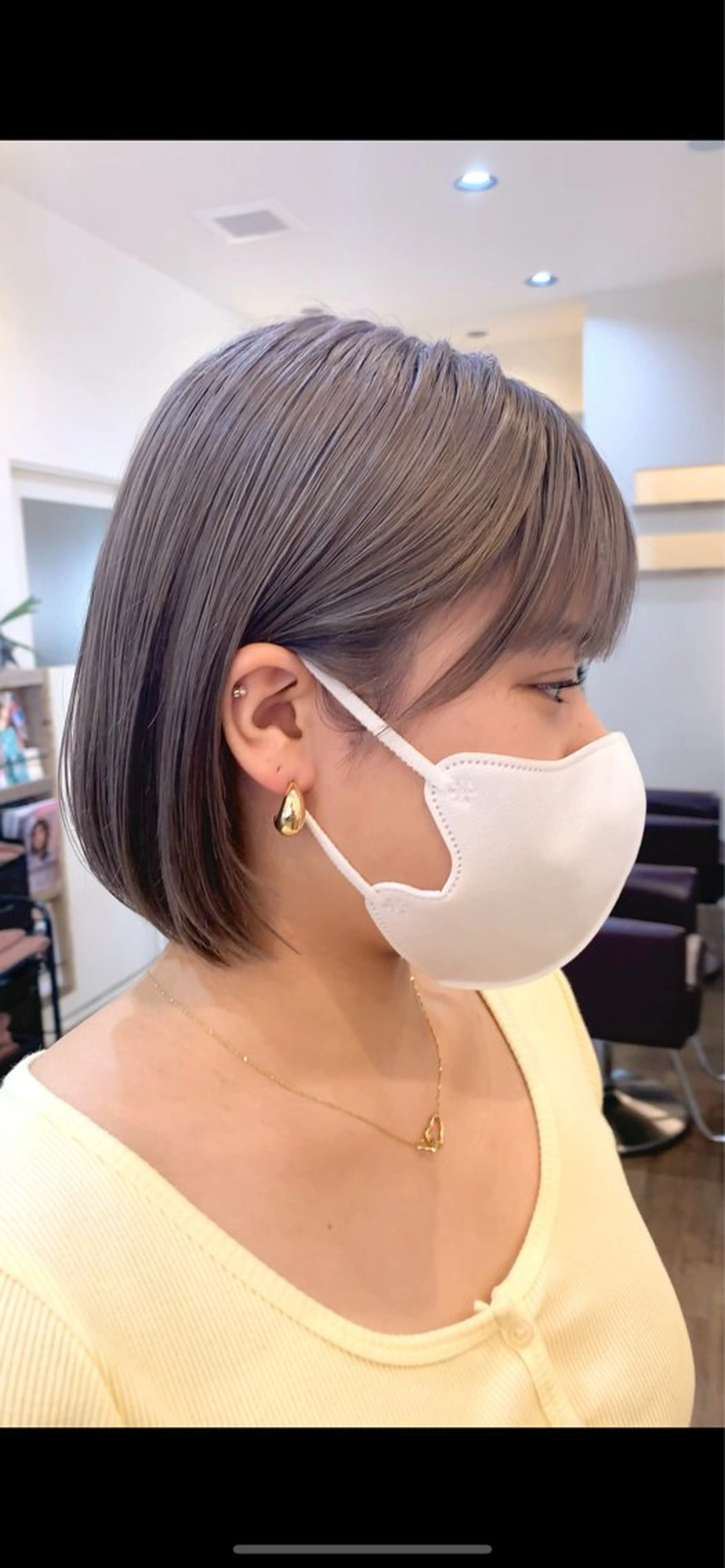ミディアム 🐝肥田 しょーと🐝のヘアスタイル