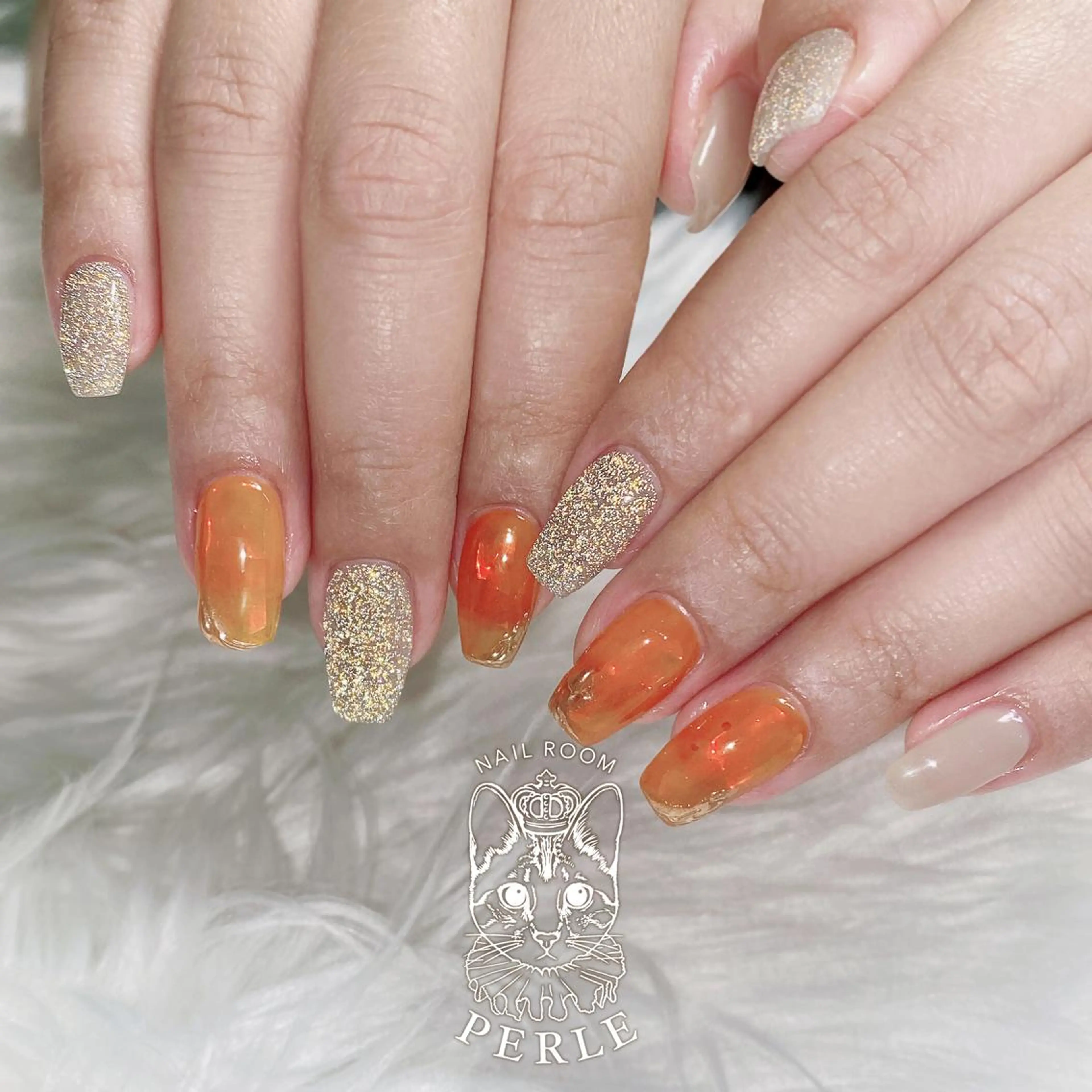 ネイル ハンドネイル nail room Perleのネイルデザイン