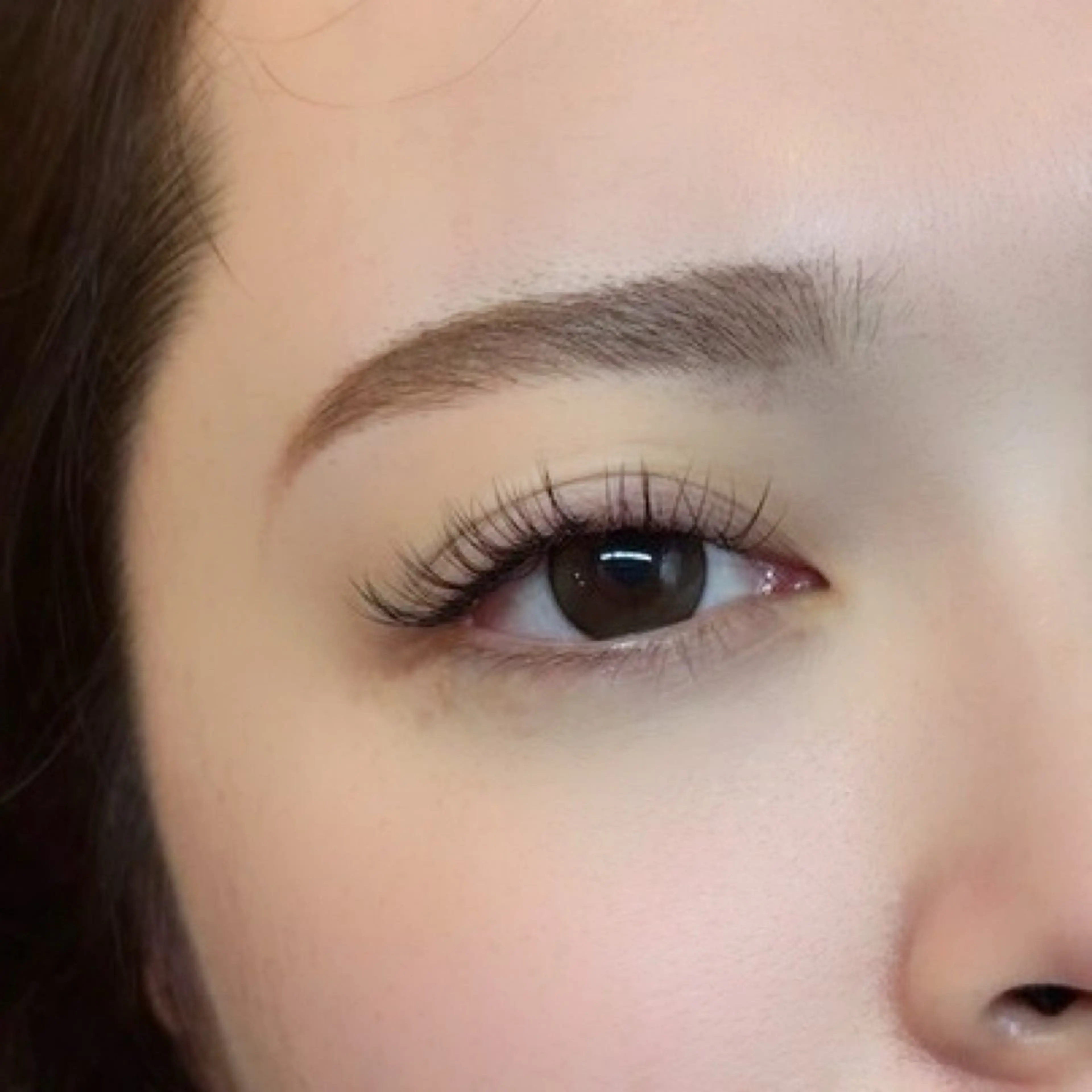 眉スタイリング＋フラットラッシュ120本まで🍀の写真