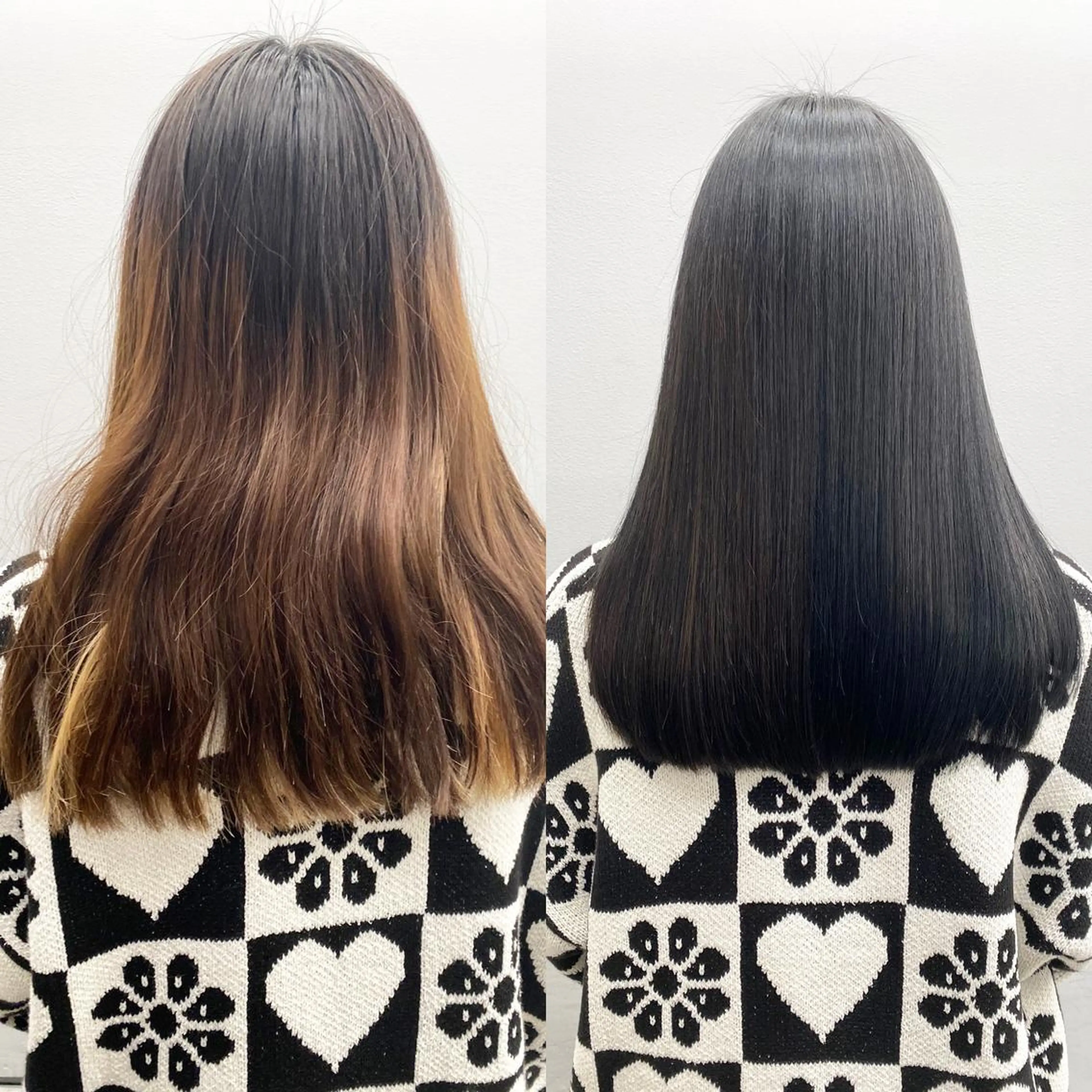 ロング 京都レイヤーカット/ 縮毛矯正/羽柴りくのヘアスタイル