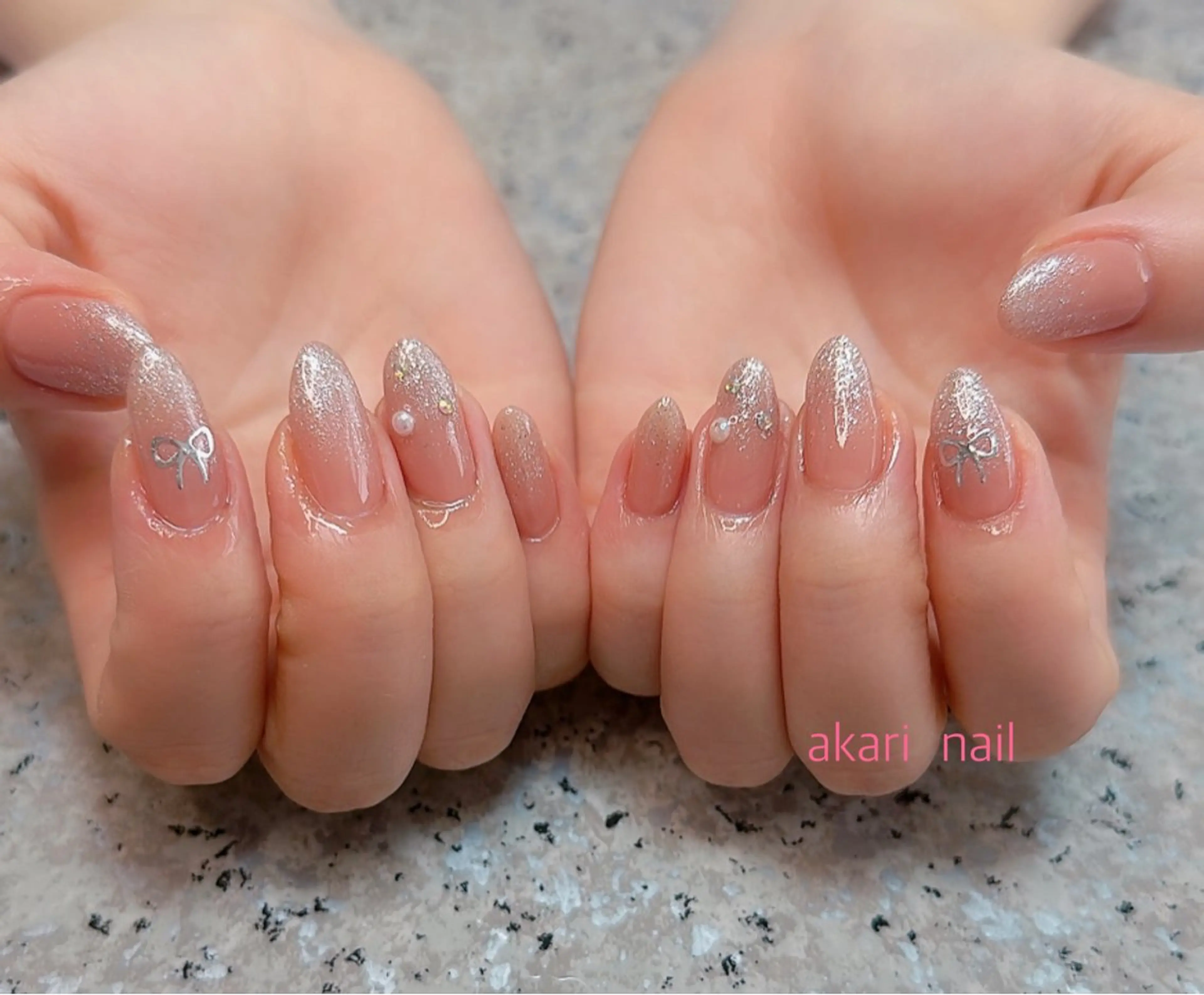 ネイル ハンドネイル フットネイル AKARI nail💅のネイルデザイン