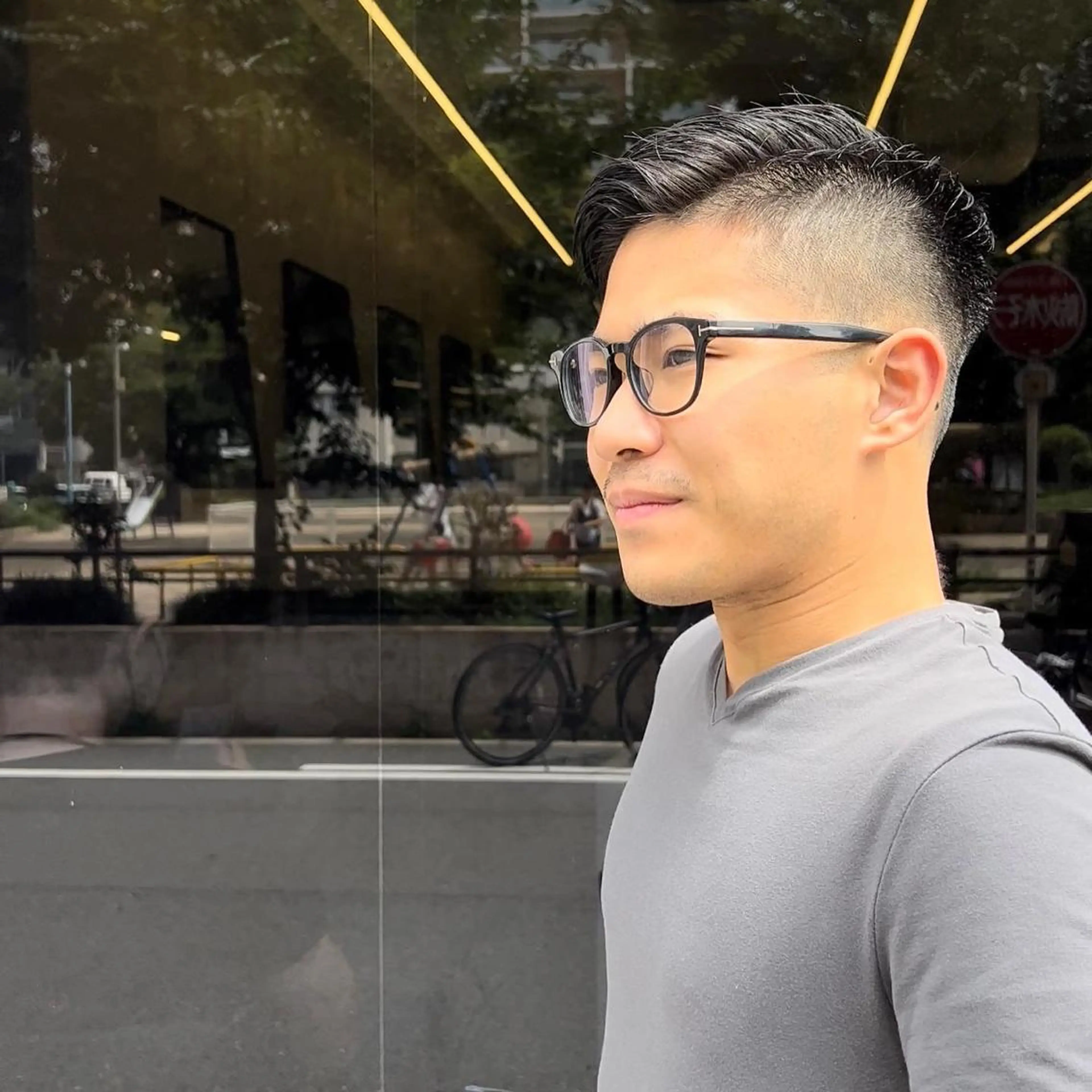 ショート メンズ genieehorie所属・堀江メンズ 神田 翔太のヘアスタイル