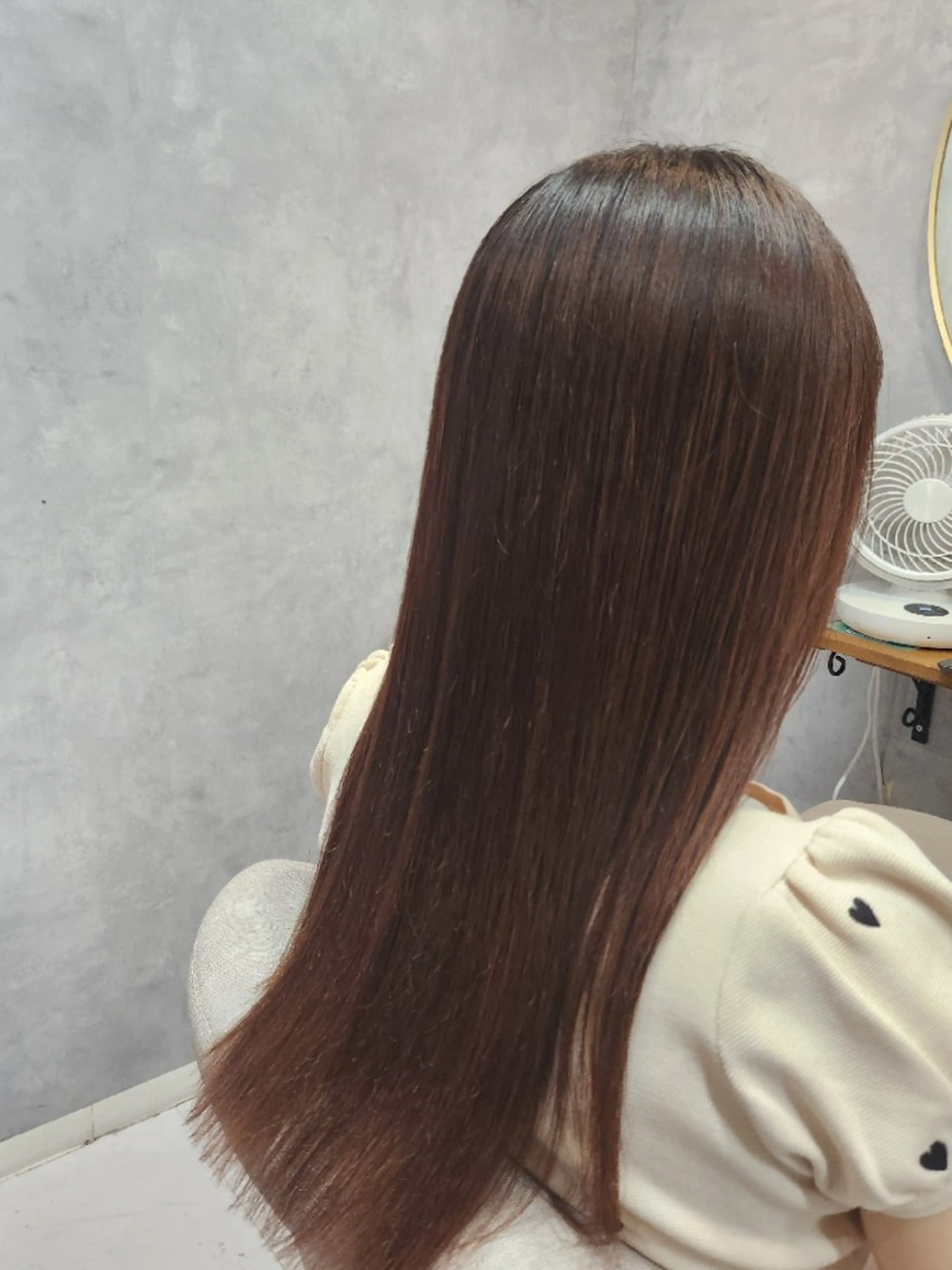 【髪質改善】Premium縮毛矯正+カット+髪質改善トリートメント+プチスパの写真