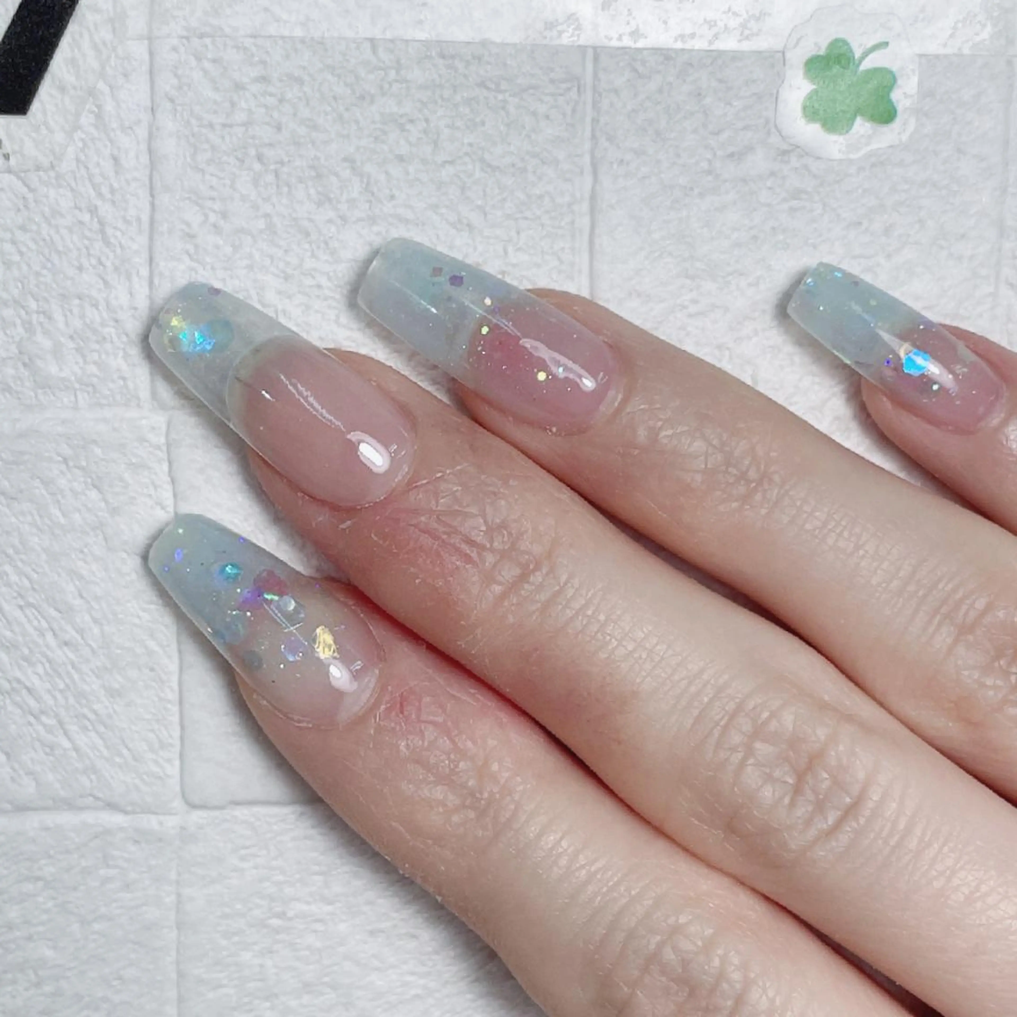 ネイル ハート 韓国ネイル 夏ネイル ワンホンネイル Melody Nail所属・Melody  3D/スカルプ専門店のネイルデザイン