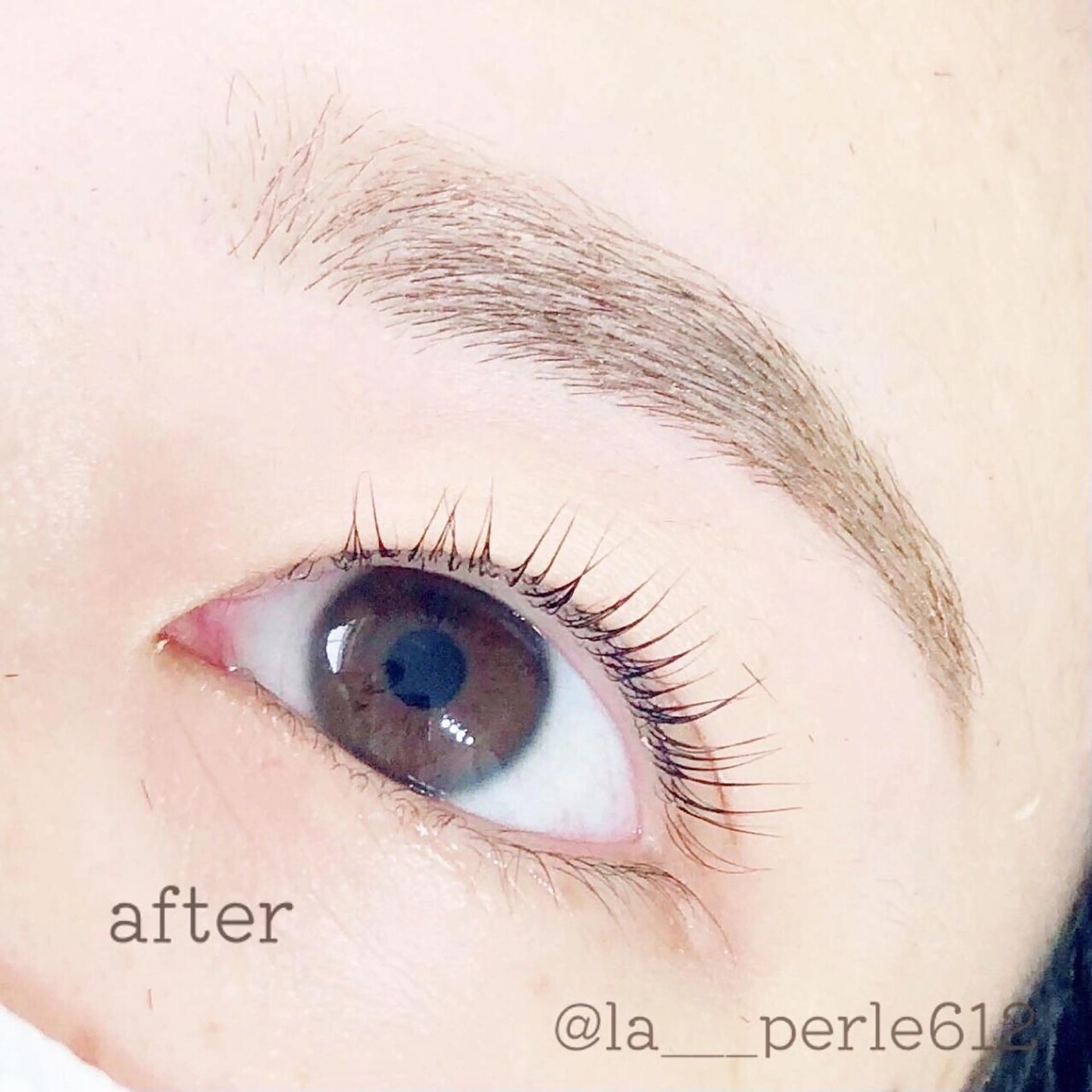 マツエク・マツパ パリジェンヌラッシュリフト LA PERLE所属・LA PERLEのマツエク・マツパデザイン