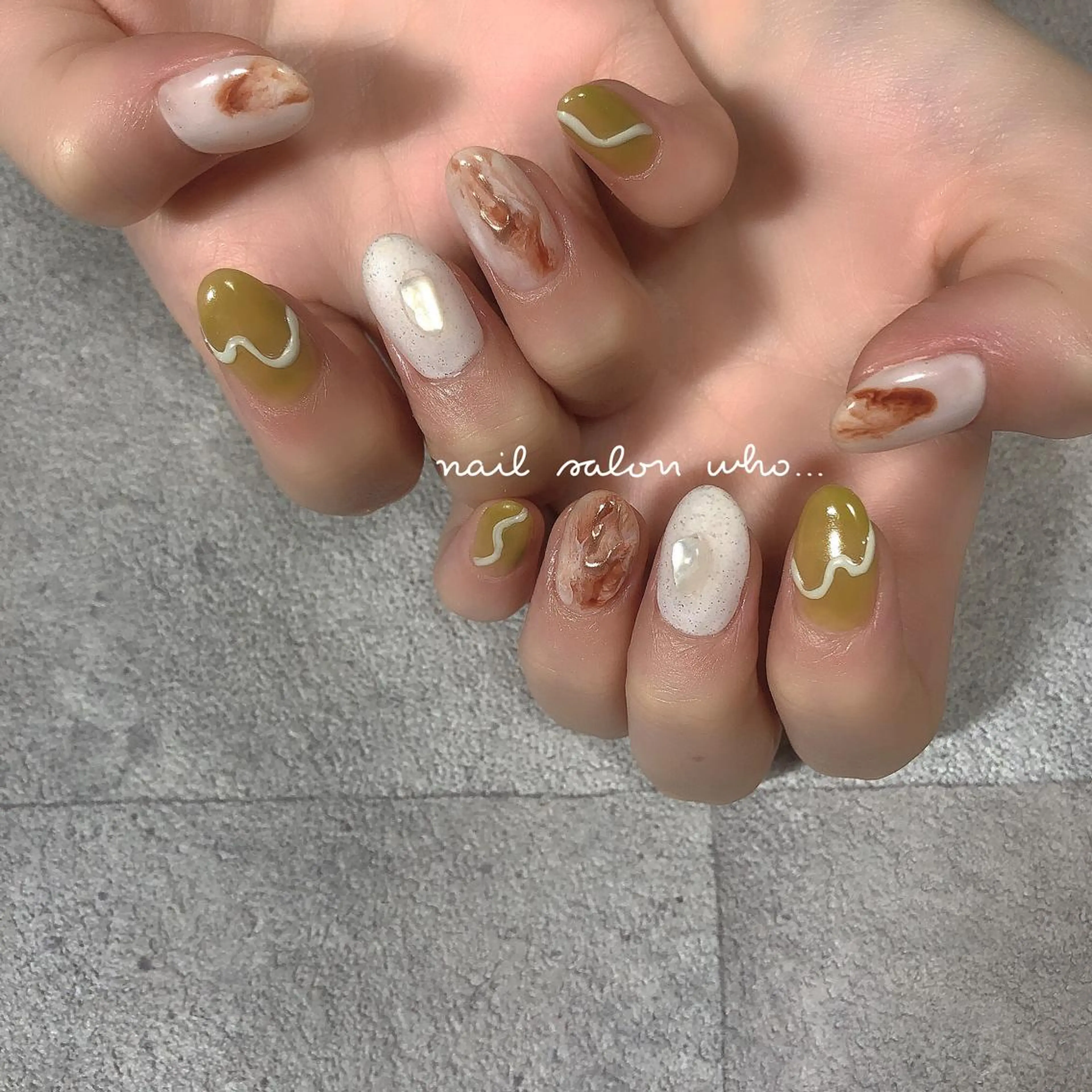 ネイル ハンドネイル NailSalon who...所属・n. fumikoのネイルデザイン