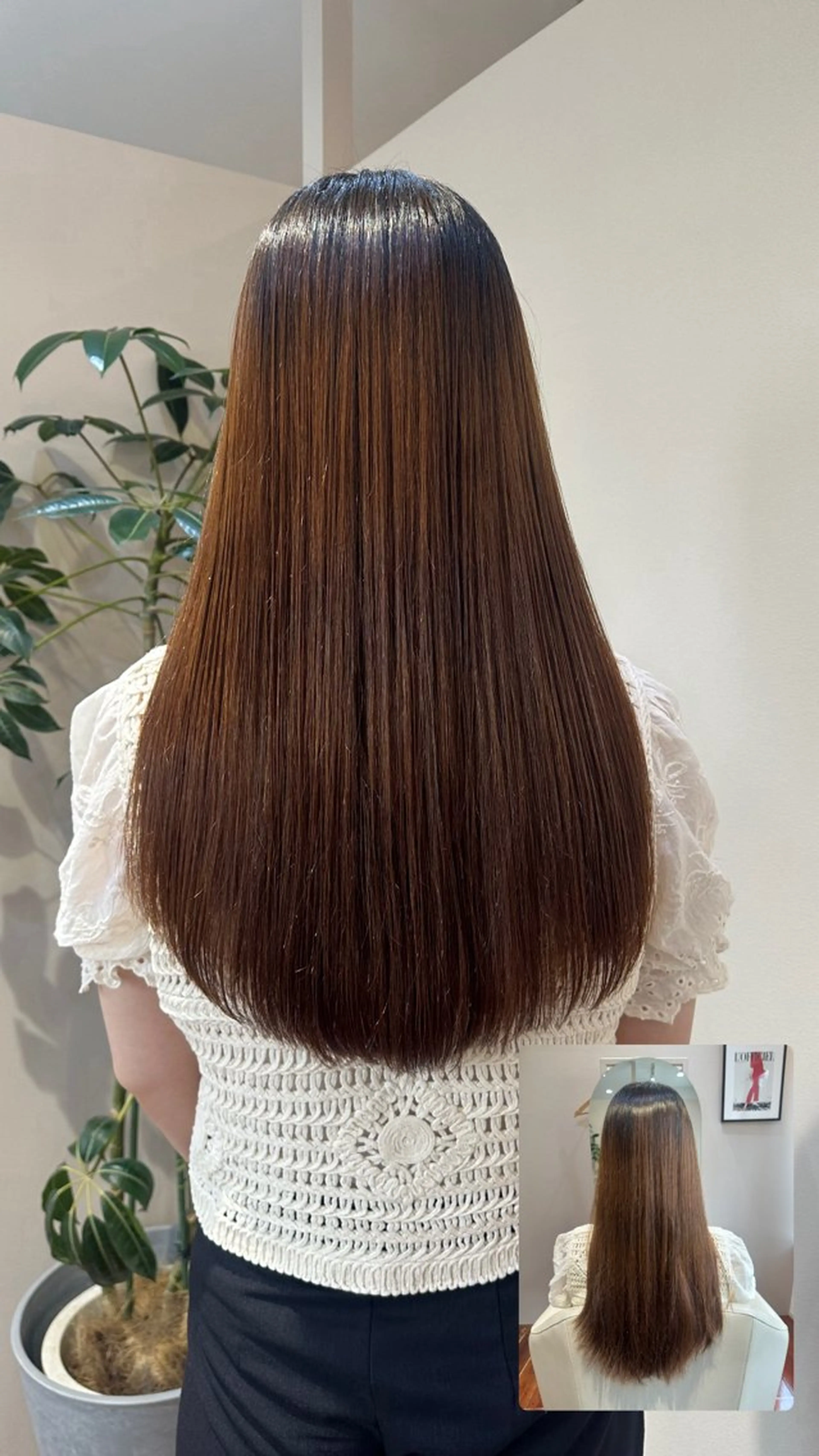 ロング momo 札幌美容師のヘアスタイル