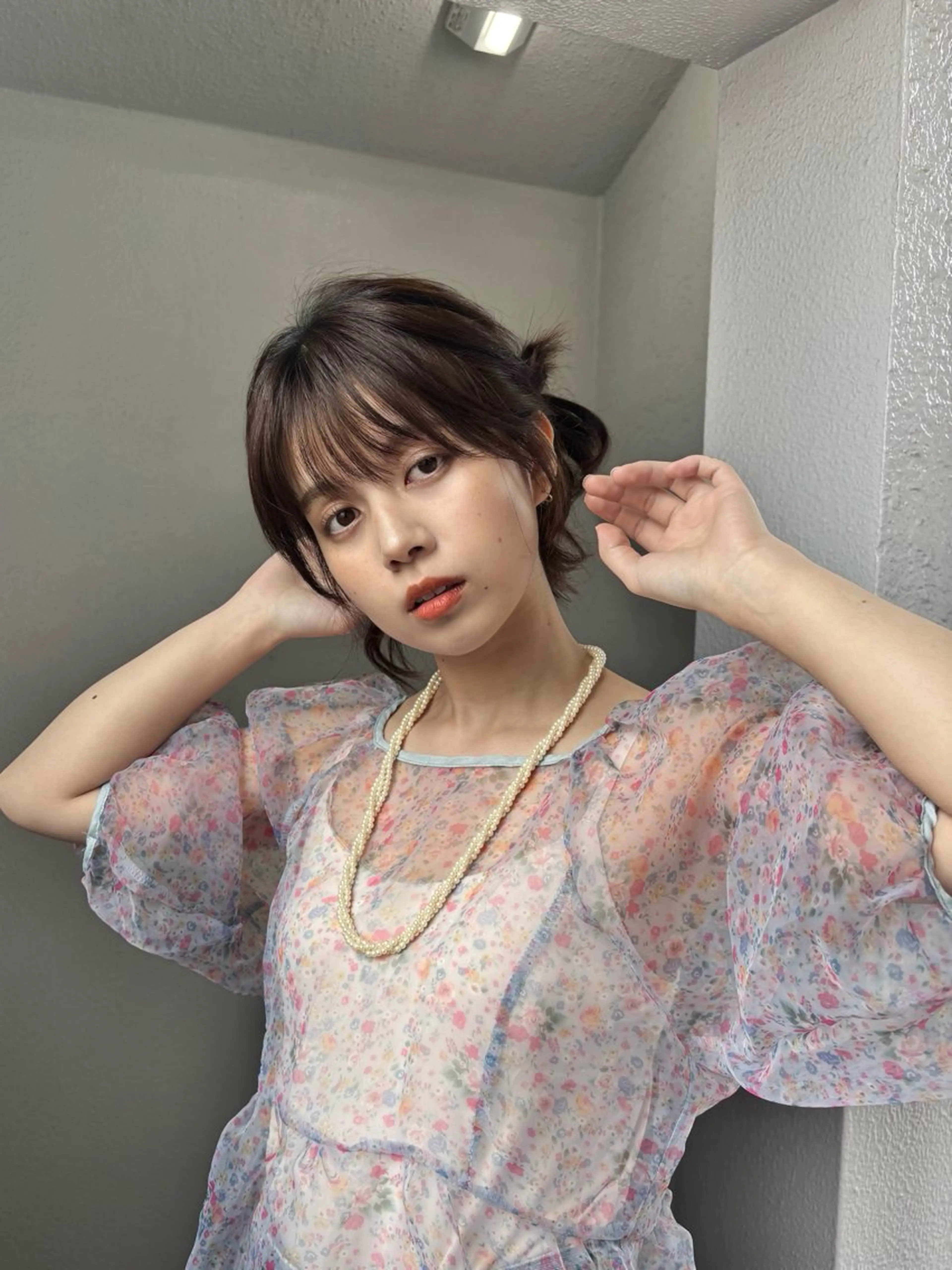 ミディアム ヘアアレンジ kaze代官山 🪽kanameのヘアスタイル