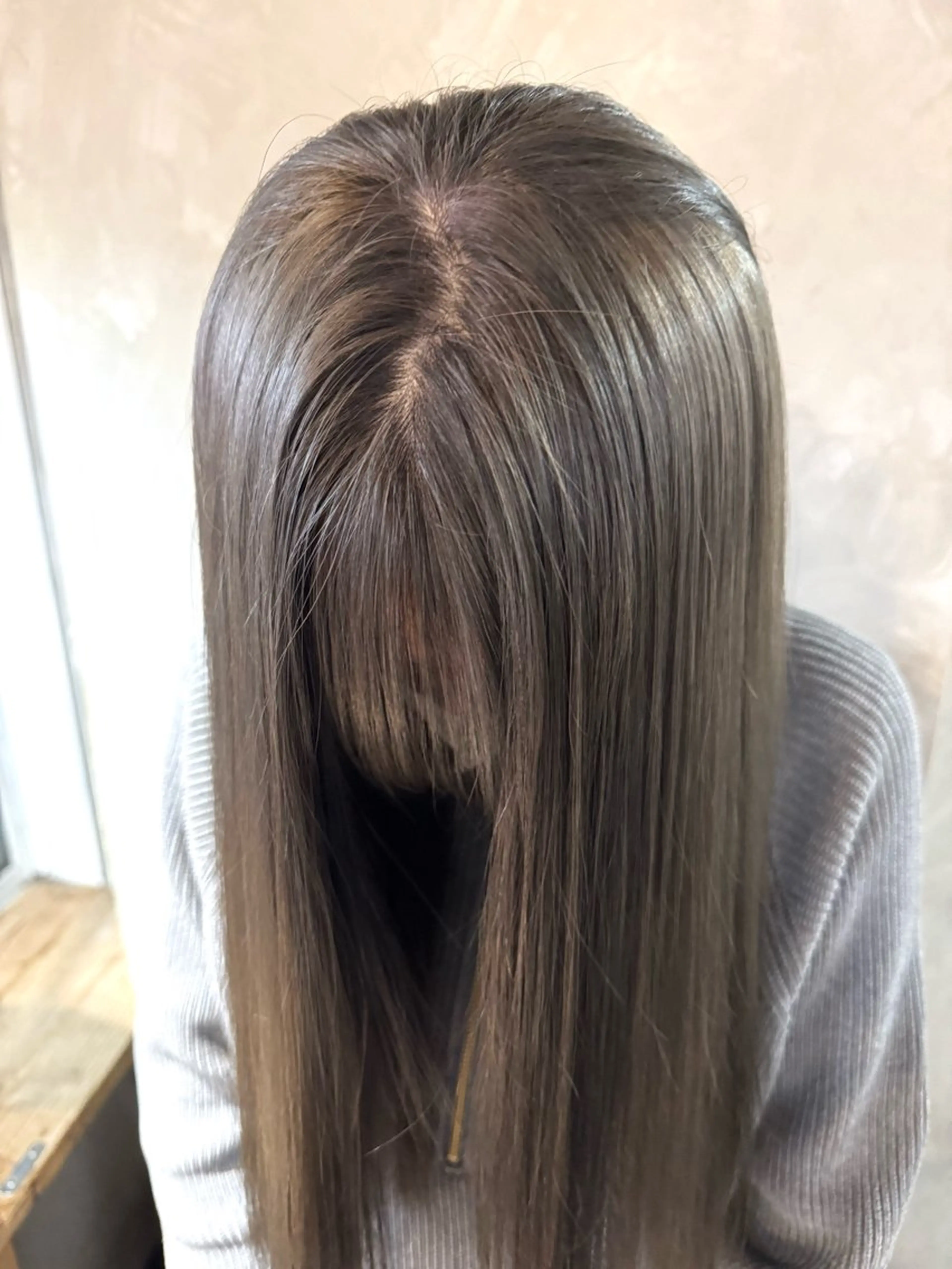 ロング カラー カット ヘアカラー クキノケイカ /暖色カラーのヘアスタイル