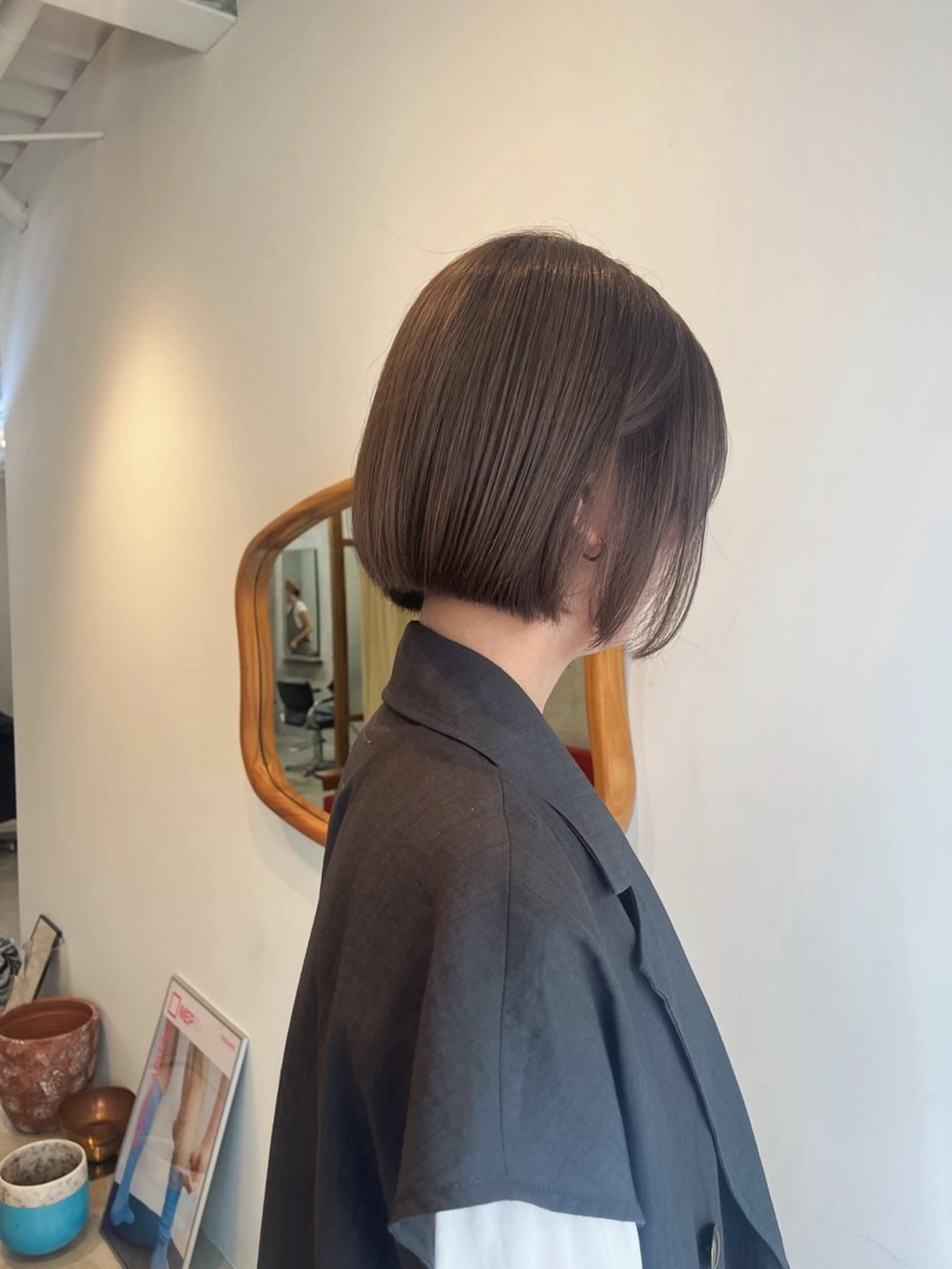 ショート くぎお けんじのヘアスタイル