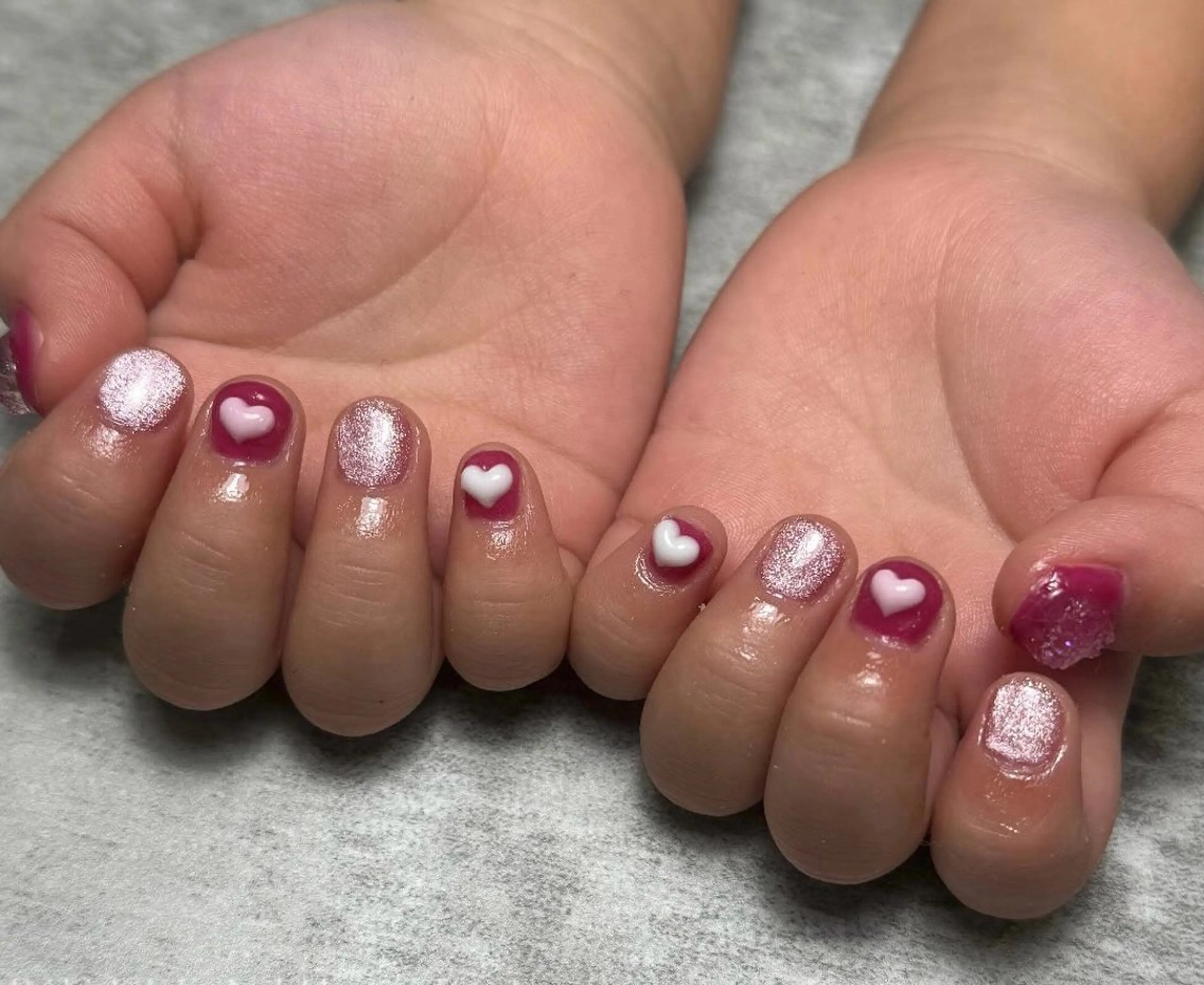 キッズネイル👧🏻‎💞小学生​〜​中学生の写真