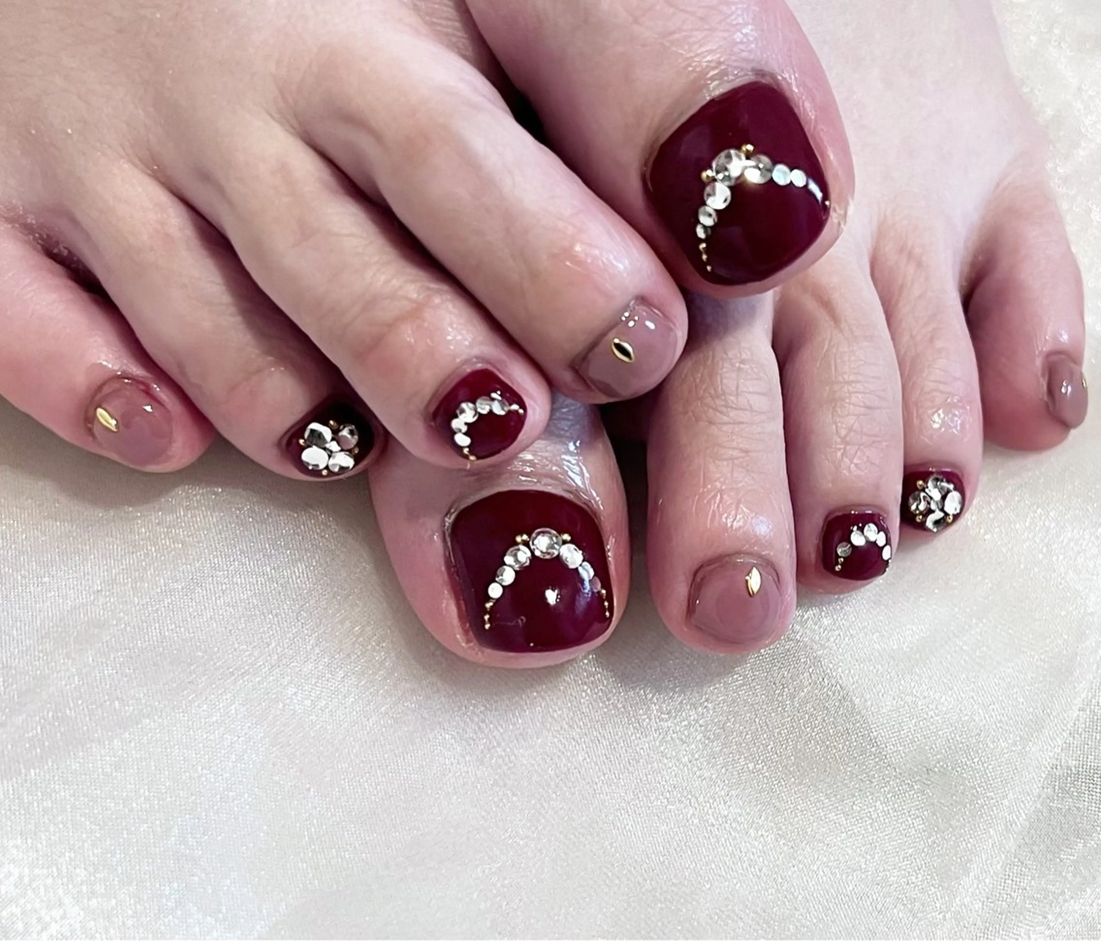 ネイル フットネイル charmant nailのネイルデザイン