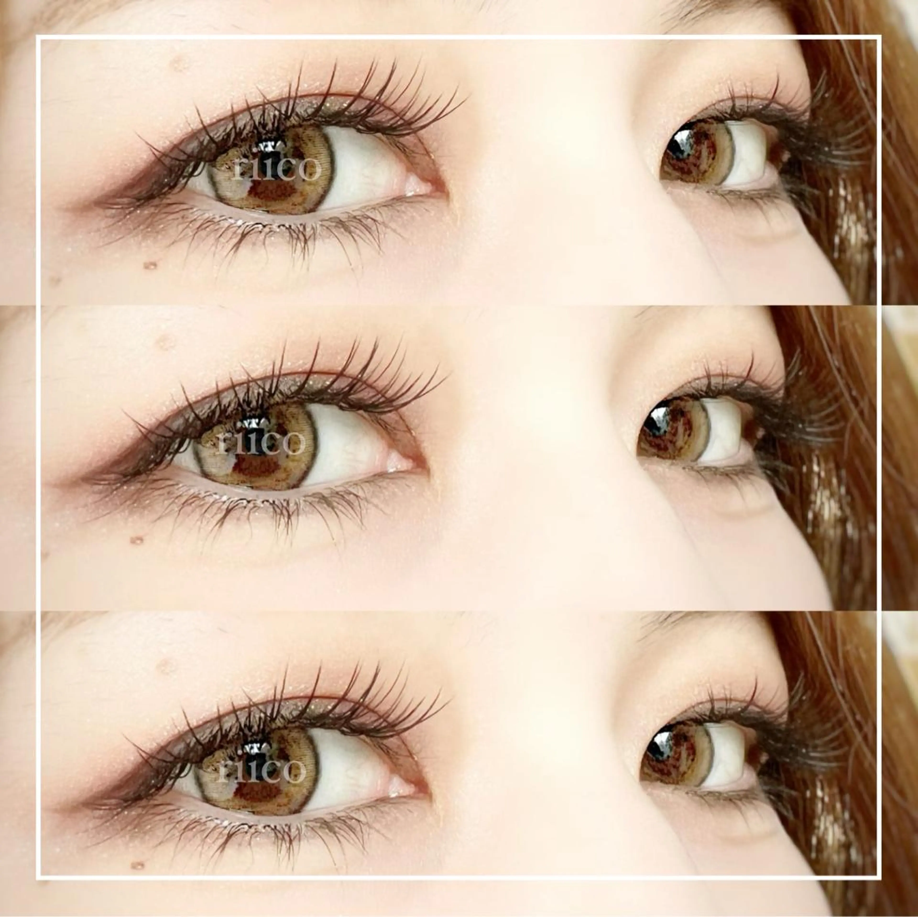 マツエク・マツパ KNACK eye lash RISAのマツエク・マツパデザイン