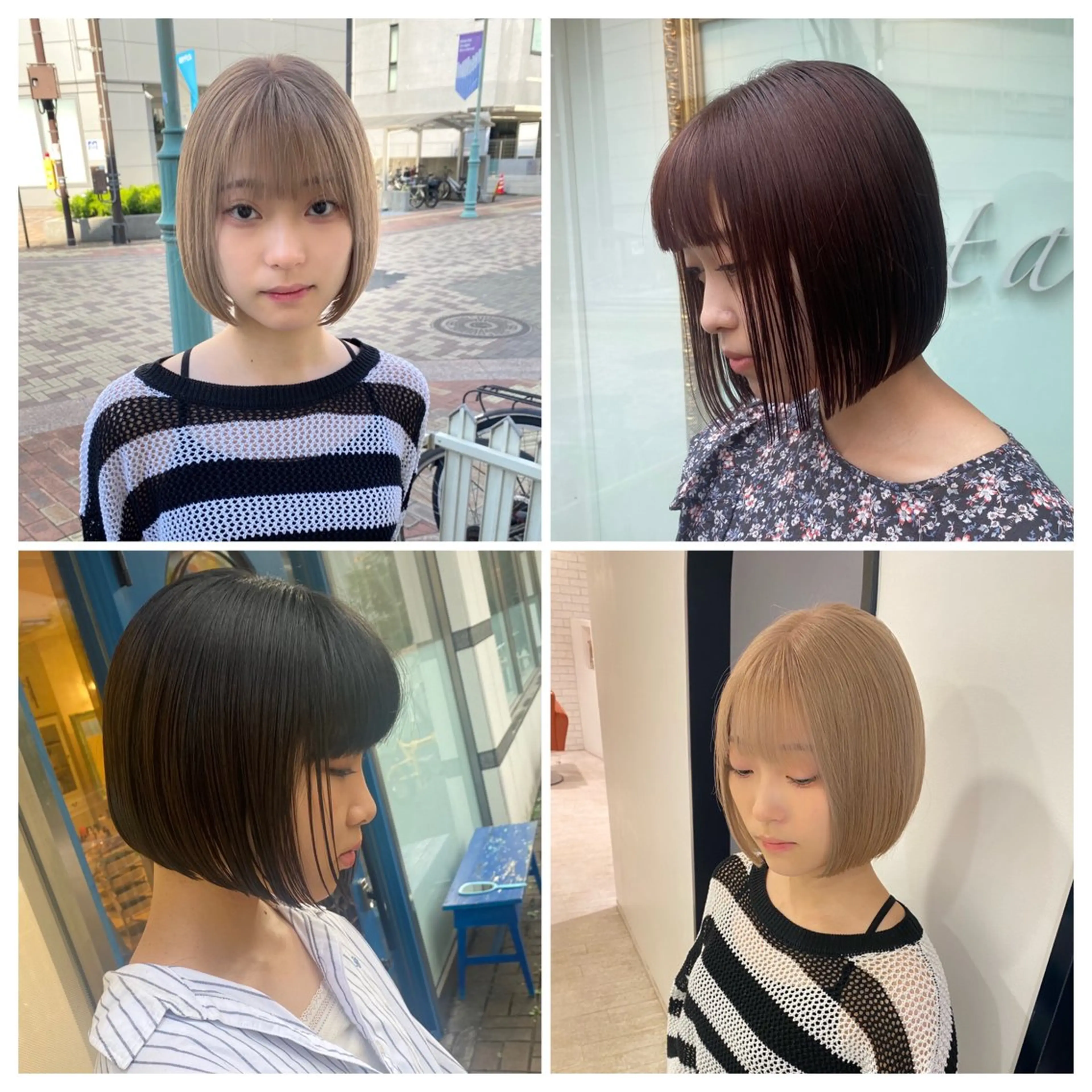 ミディアム ボブ ブリーチ特化型🐯 Lita -ゆうや-のヘアスタイル