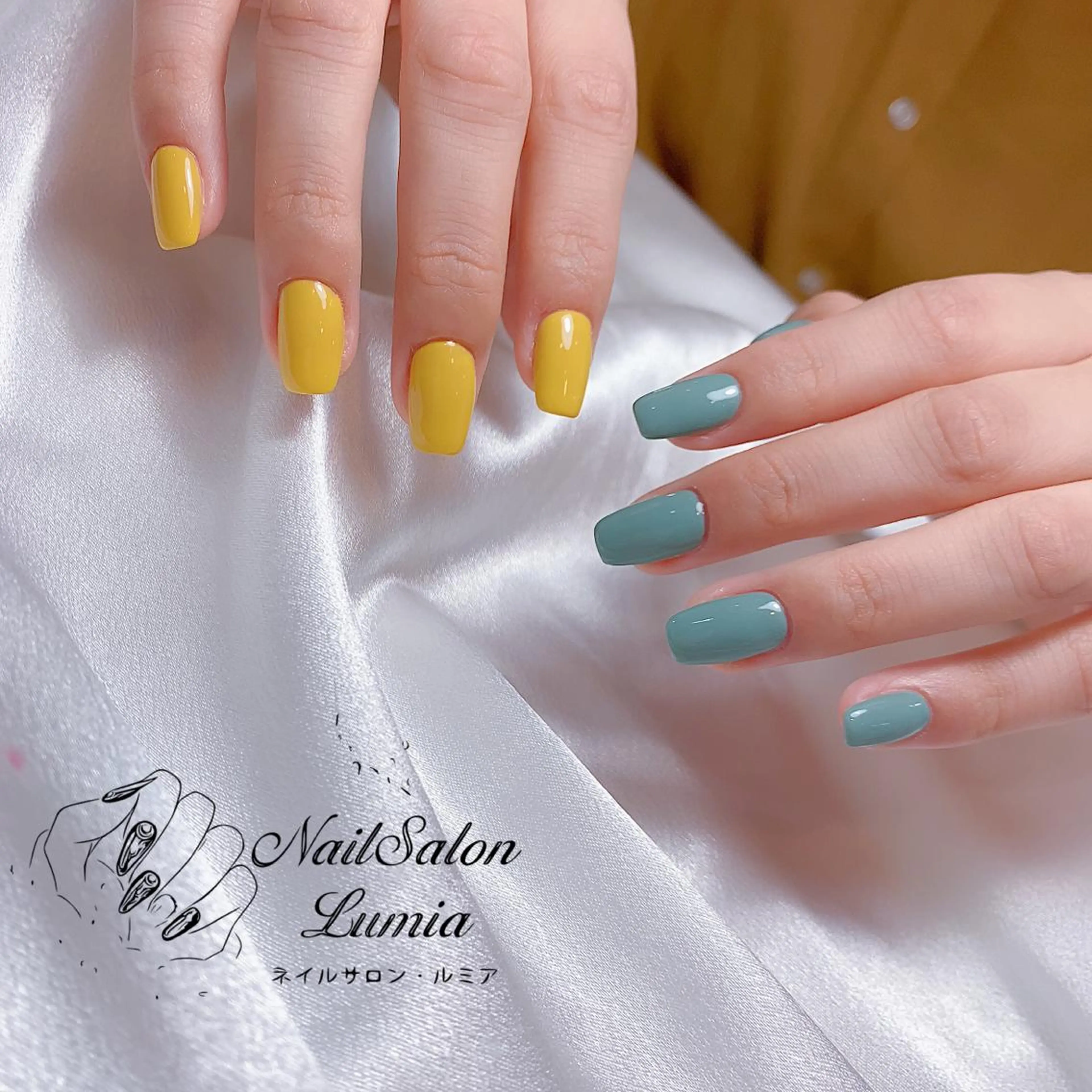 ネイル ハンドネイル ネイルサロン ルミア Lumia 店長のネイルデザイン