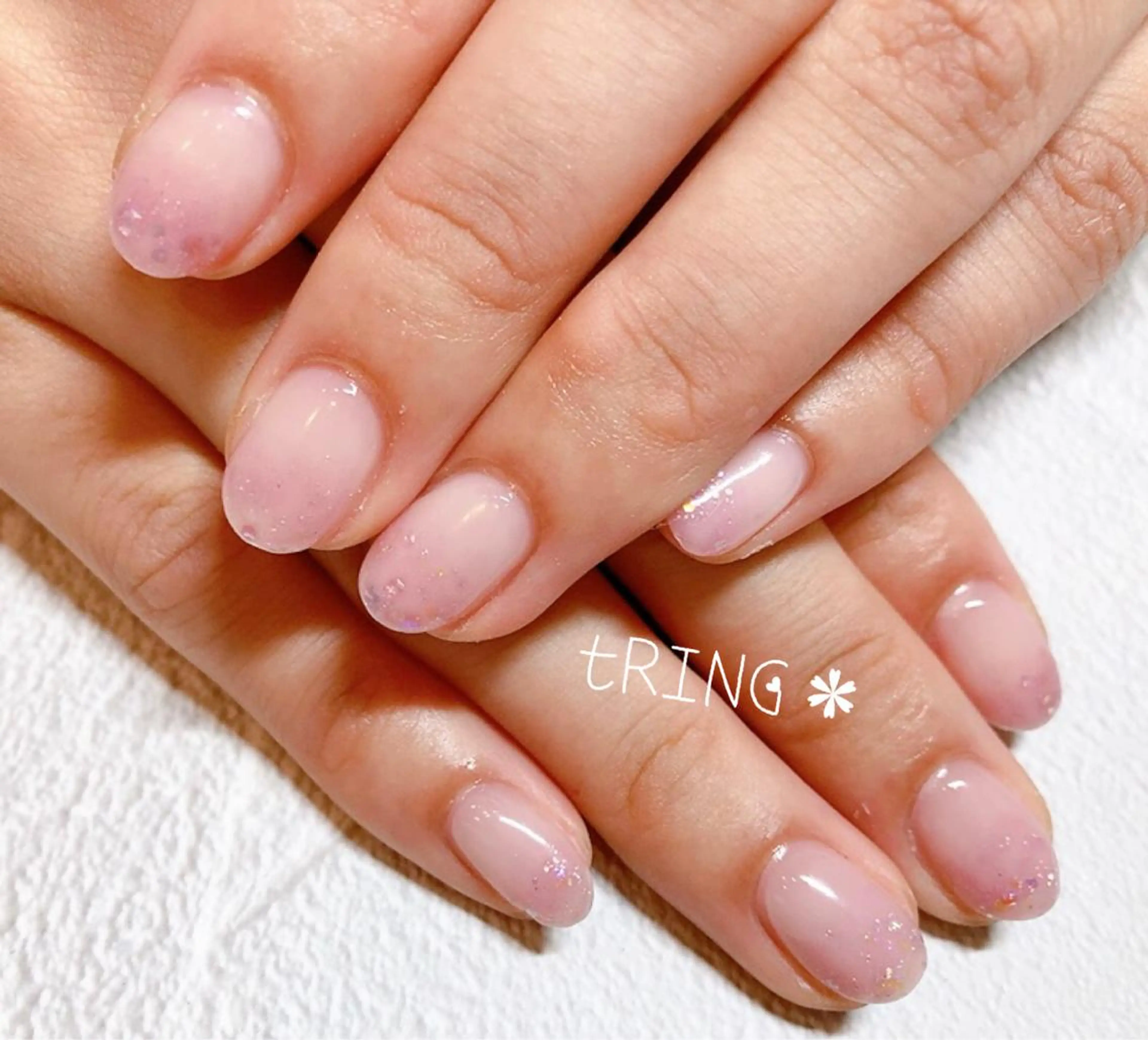 ネイル ハンドネイル tRING＊ しいの木台のネイルデザイン