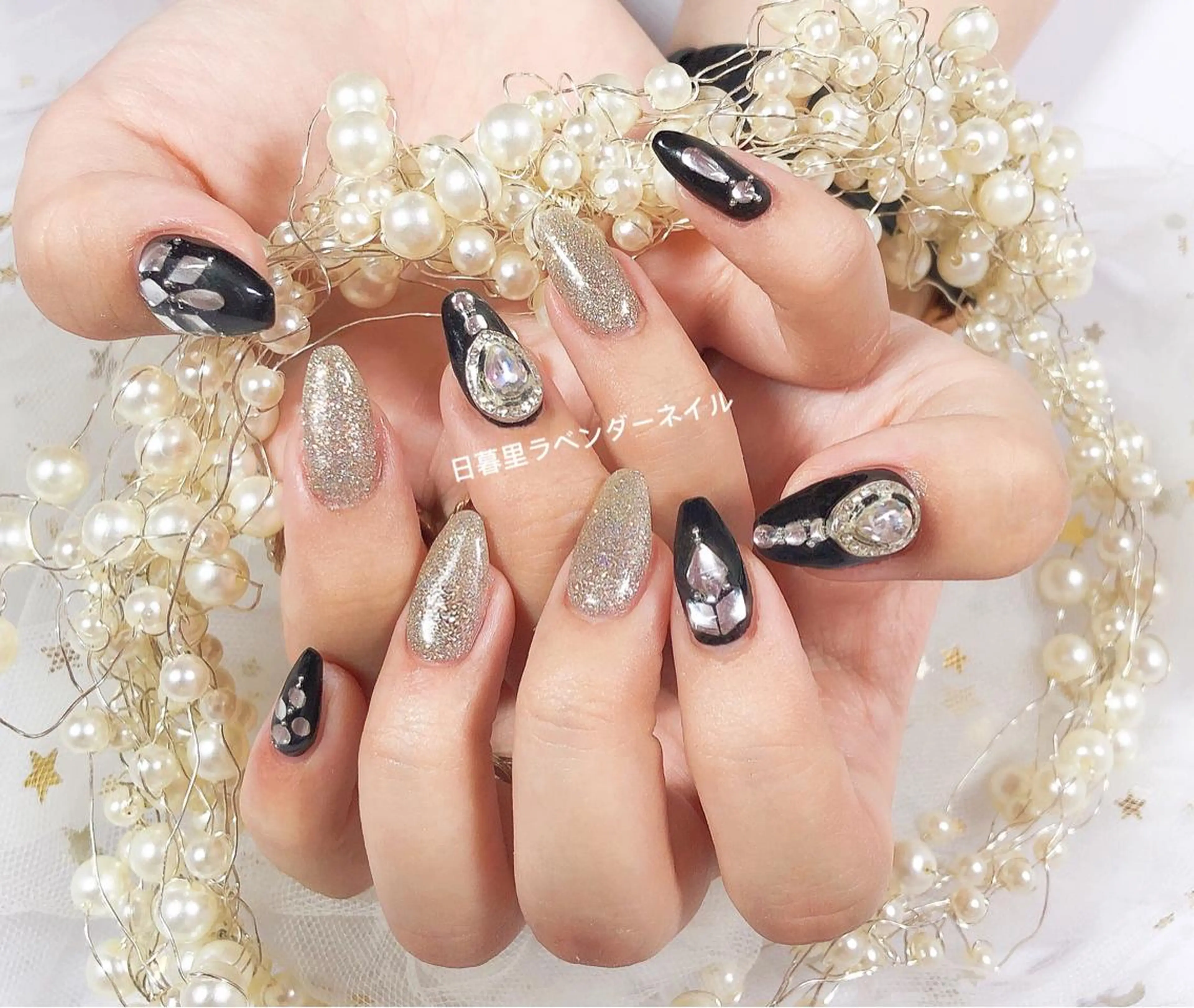 ネイル ラベンダー💖日暮里 ルル💖ネイルのネイルデザイン