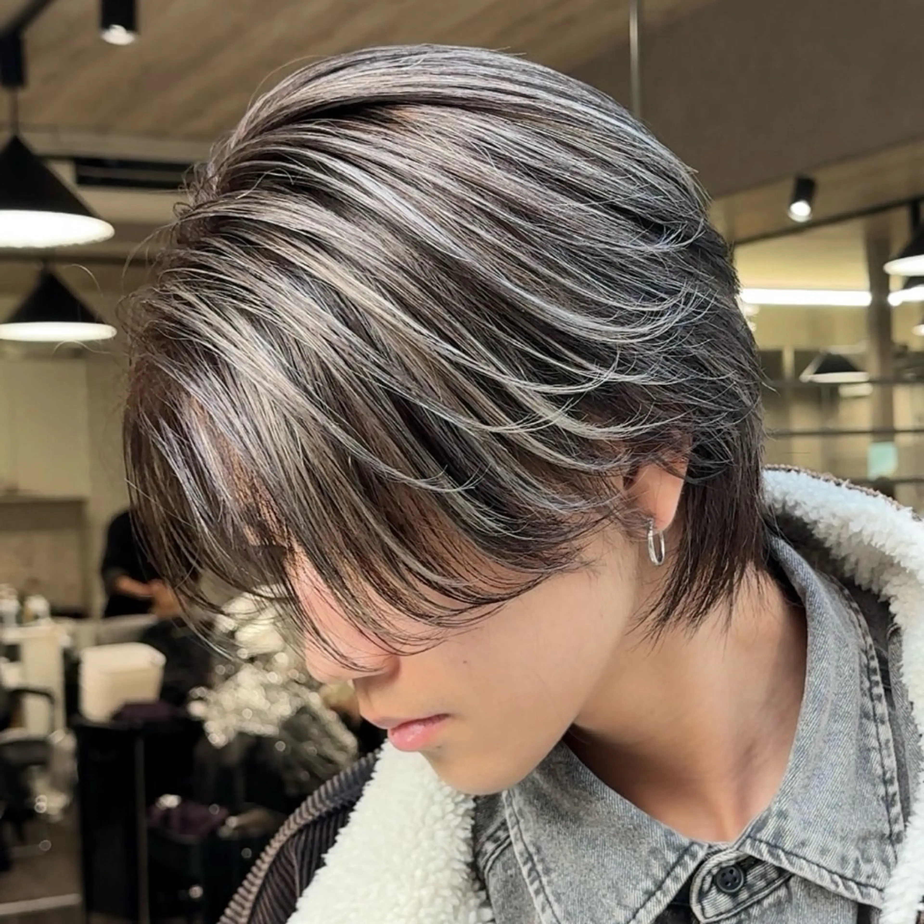 カラー メンズ KAIRI/大宮/ メンズバレイヤージュのヘアスタイル